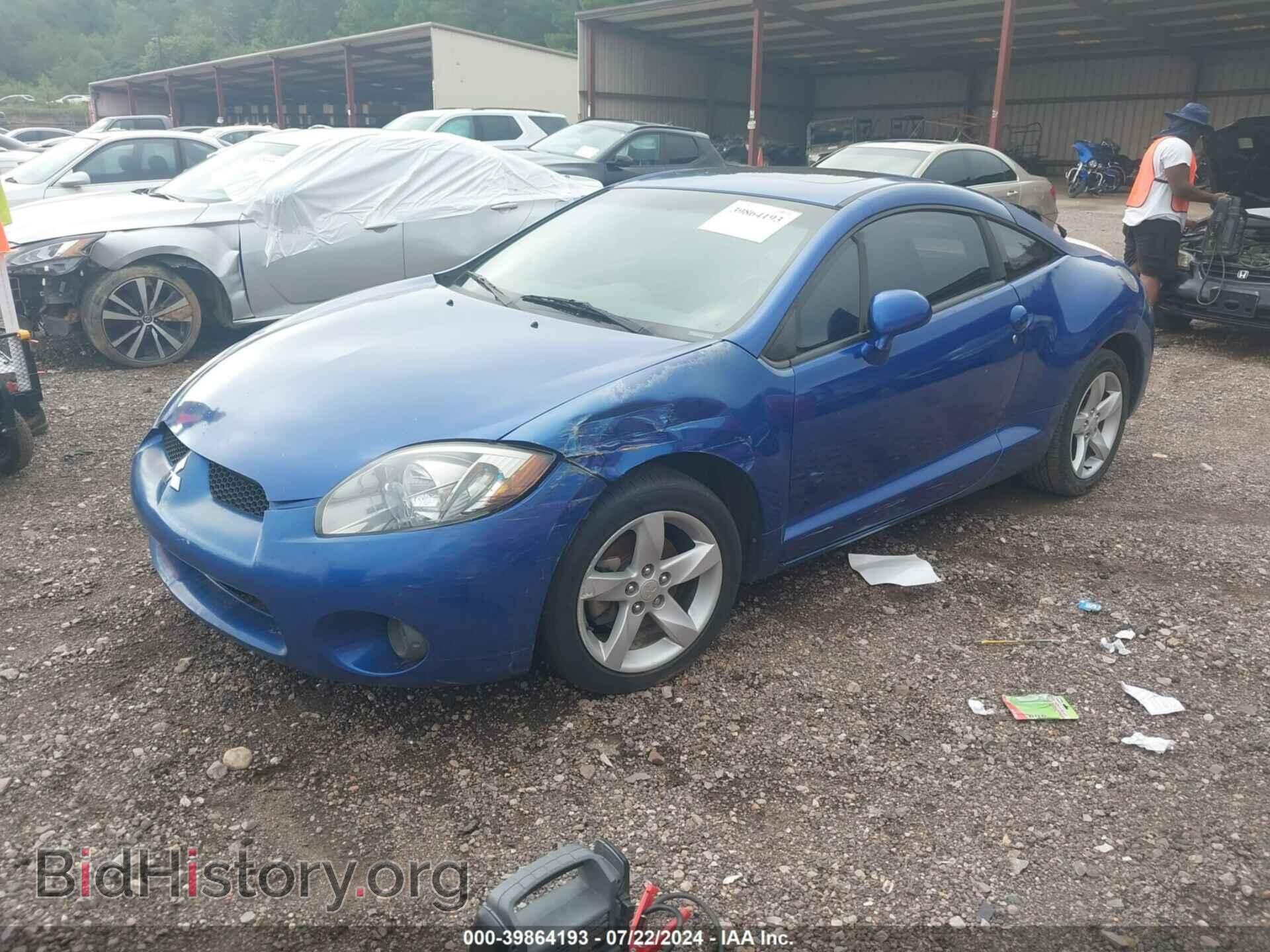 2006 MITSUBISHI ECLIPSE - VIN: 4A3AK24F46E033116 - Фото 2