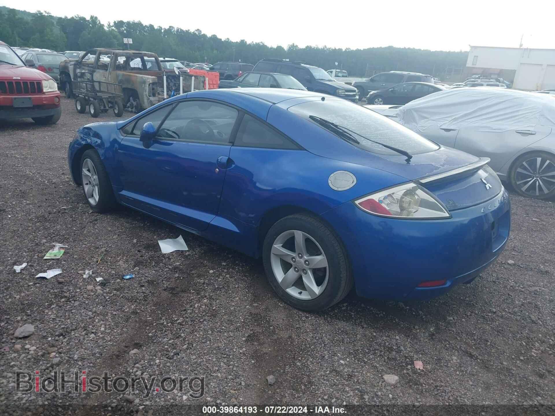 2006 MITSUBISHI ECLIPSE - VIN: 4A3AK24F46E033116 - Фото 3