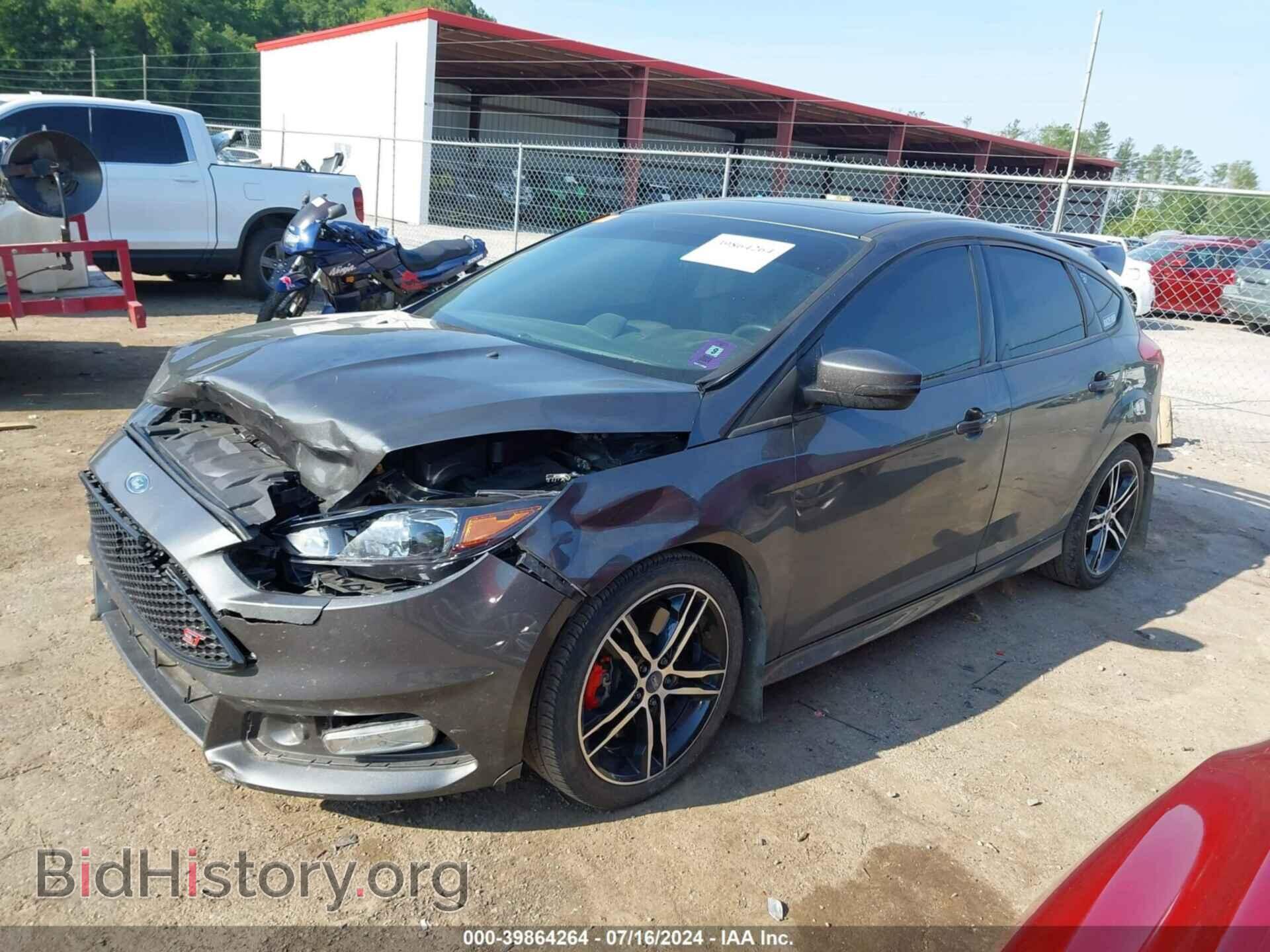2018 FORD FOCUS ST - VIN: 1FADP3L92JL284245 - Фото 2