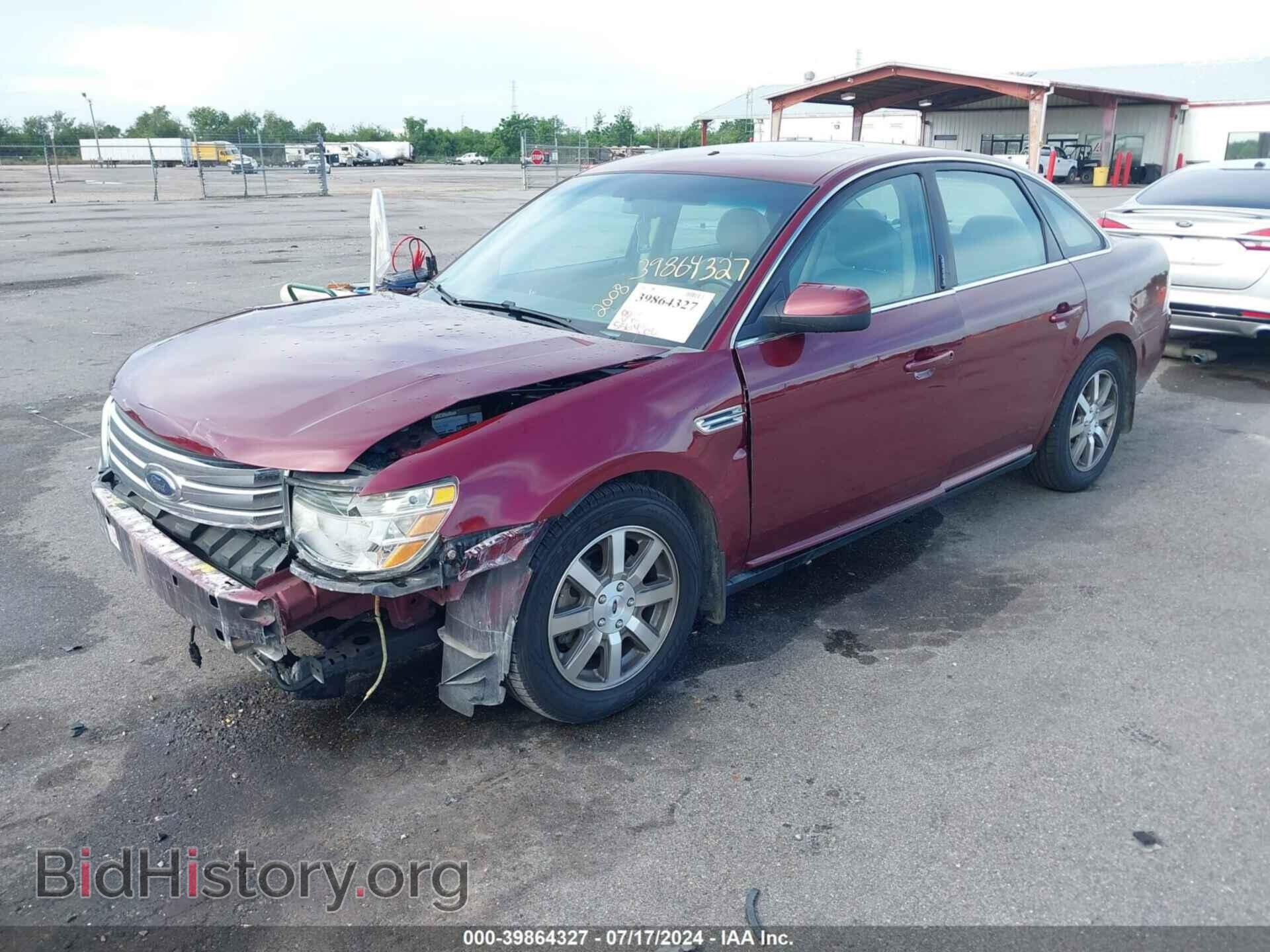 2008 FORD TAURUS - VIN: 1FAHP24W98G127489 - Фото 2