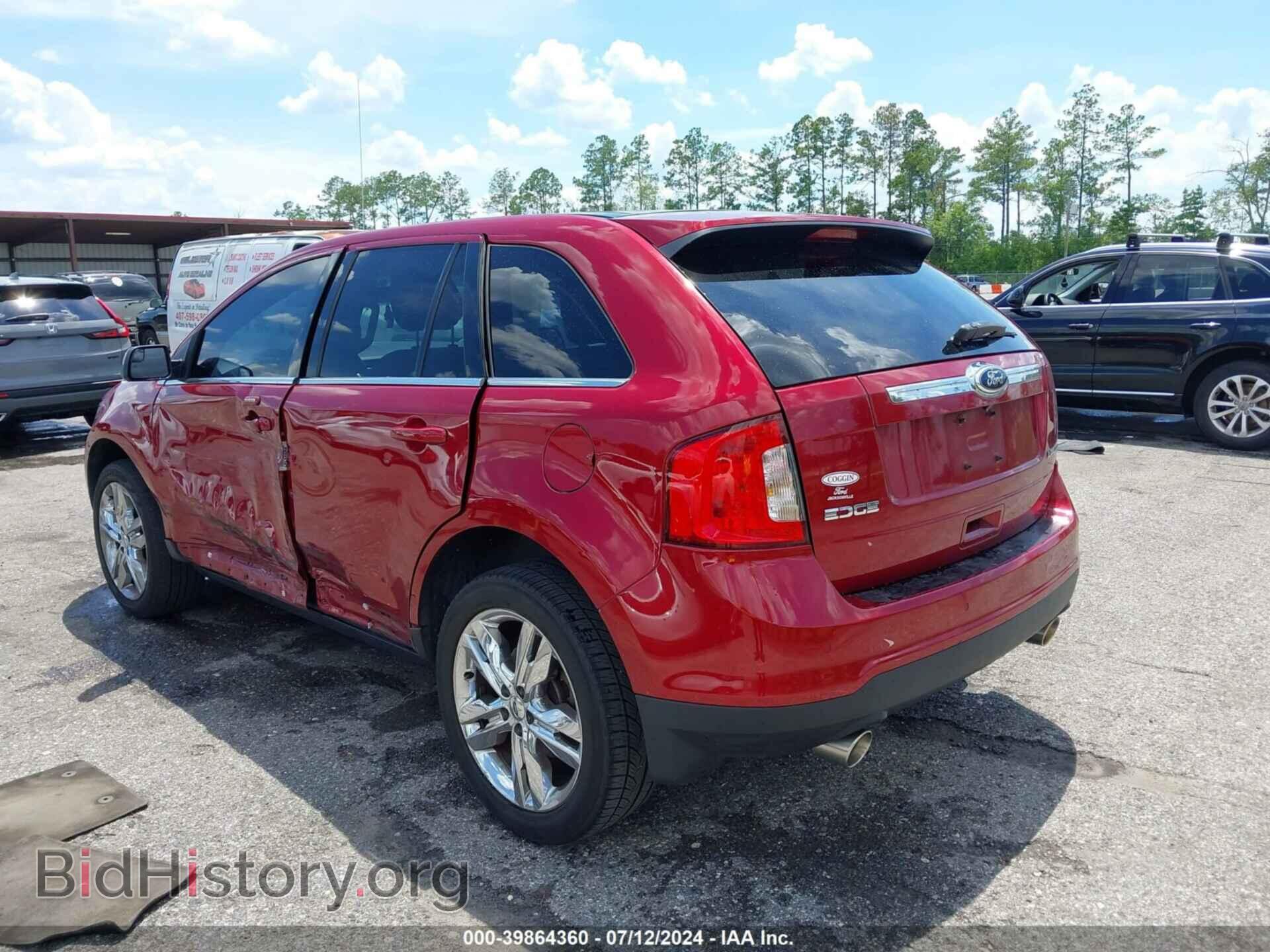 2013 FORD EDGE - VIN: 2FMDK3KC6DBC91494 - Фото 3