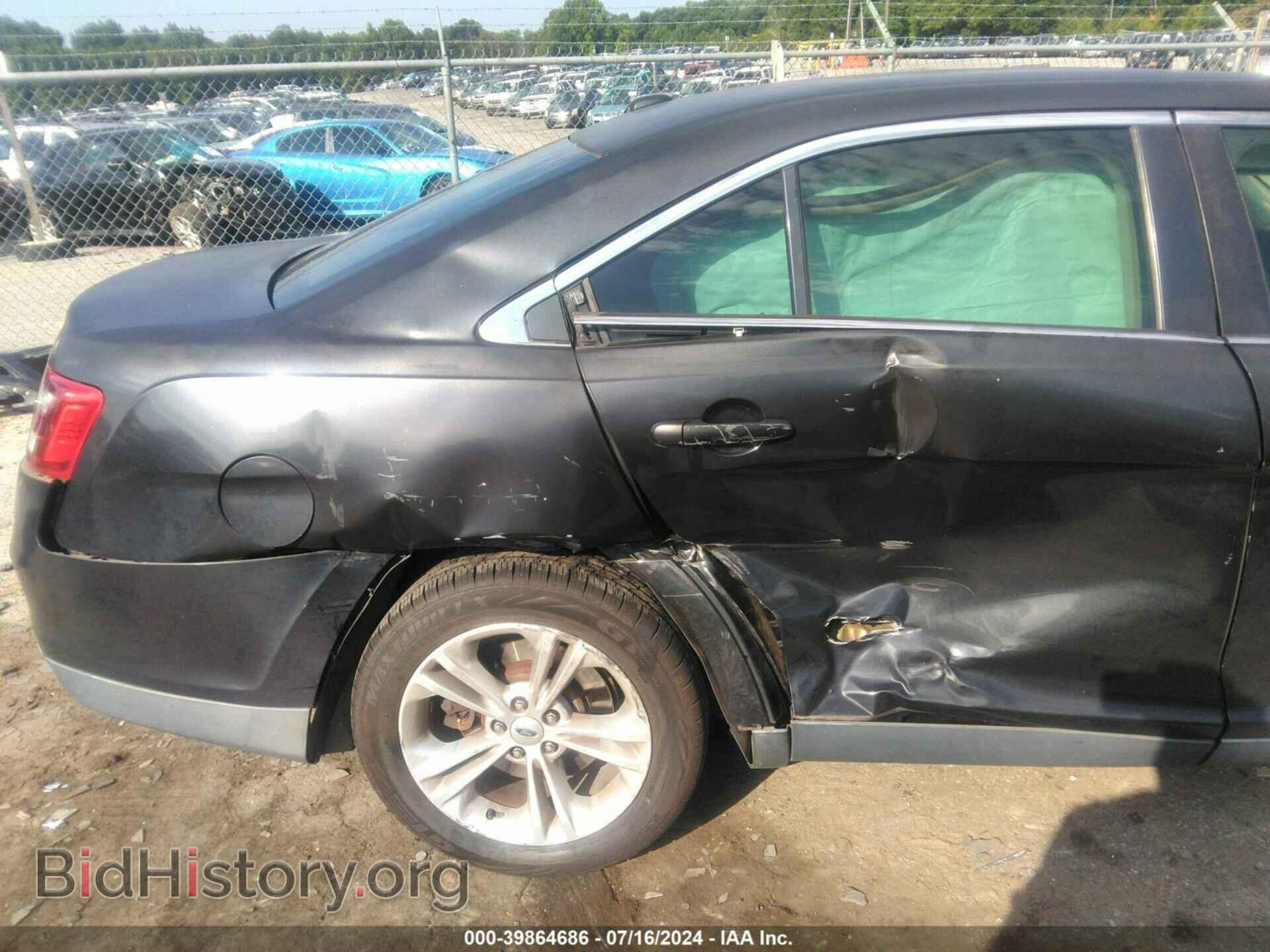 2013 FORD TAURUS - VIN: 1FAHP2E84DG123764 - Фото 6
