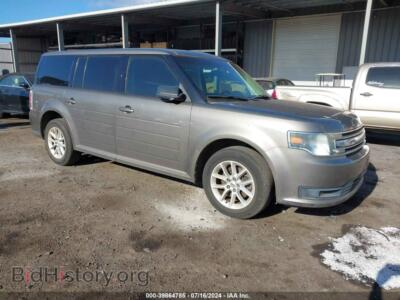 2014 Ford FLEX SE, beige — VIN 2FMGK5B80EBD04066, IAAI