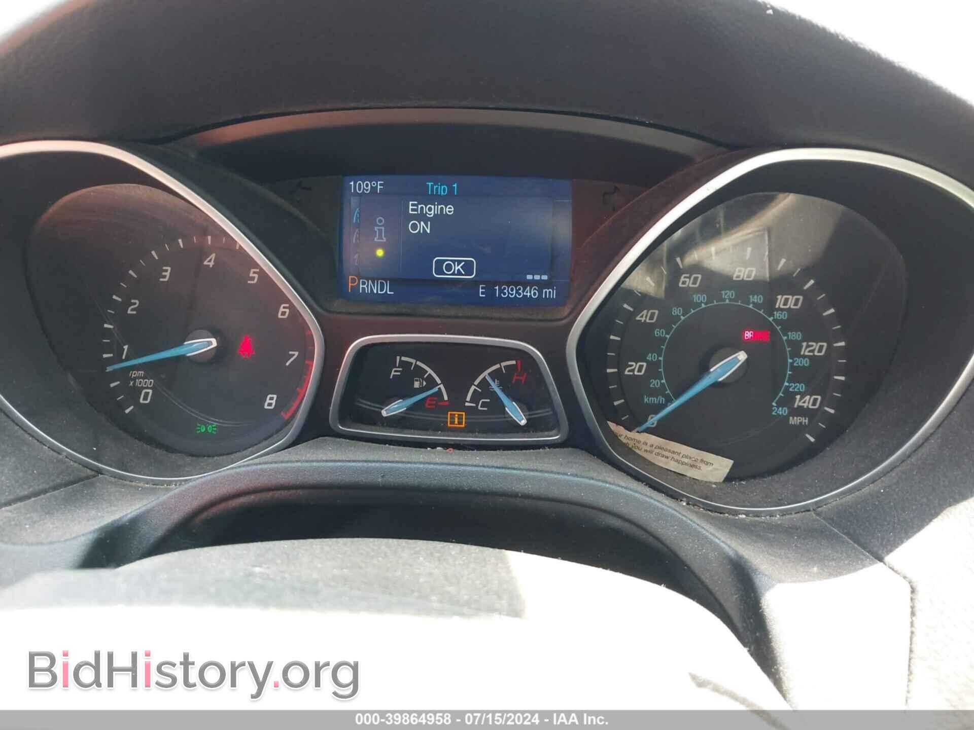 2014 FORD FOCUS - VIN: 1FADP3F22EL321069 - Photo 7