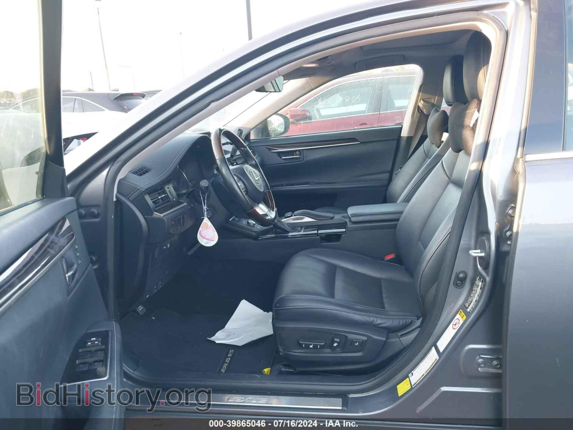 2016 LEXUS ES 300H - VIN: JTHBW1GG5G2112046 - Фото 5