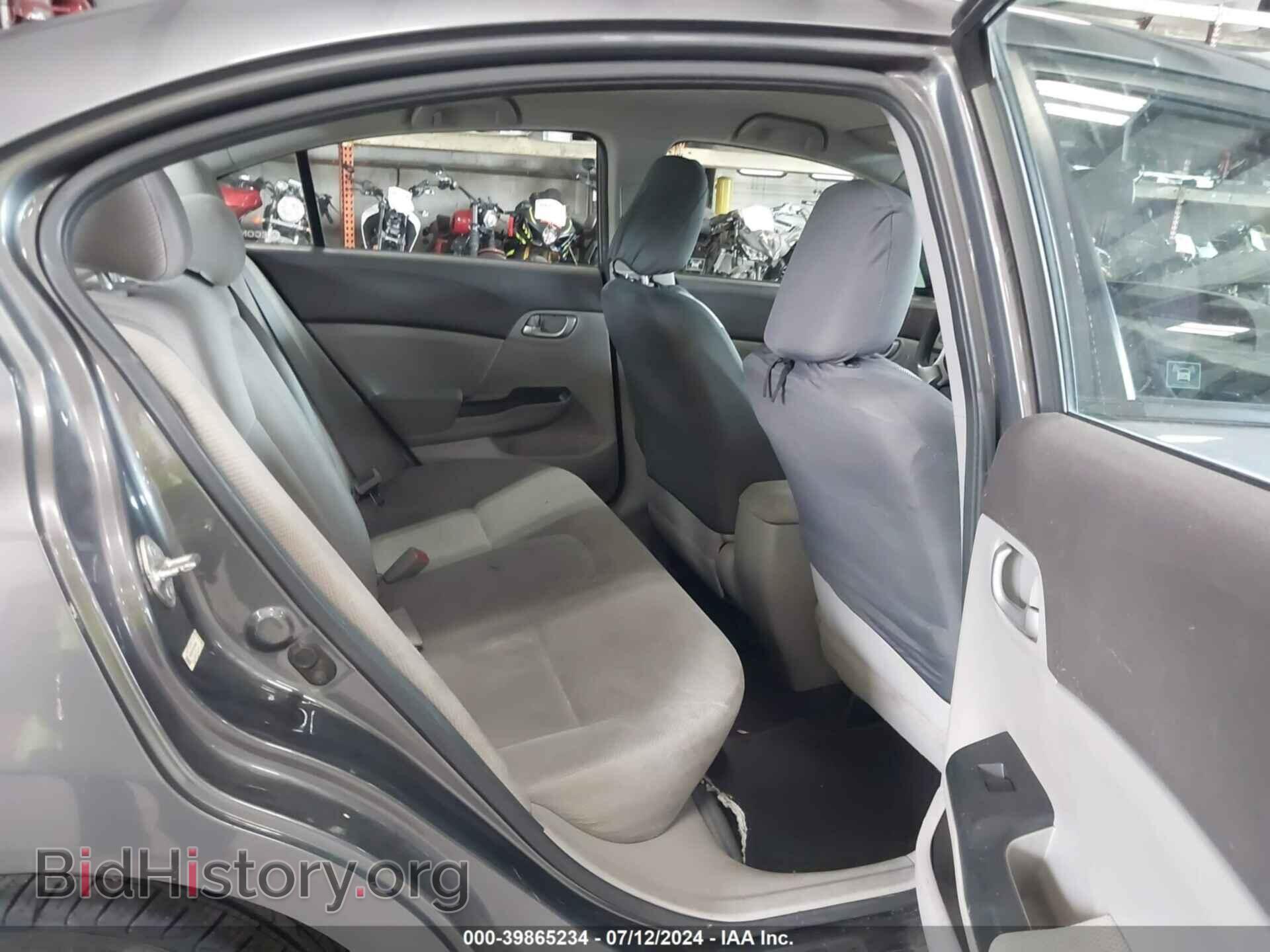 2012 HONDA CIVIC - VIN: 19XFB2F57CE026531 - Фото 8