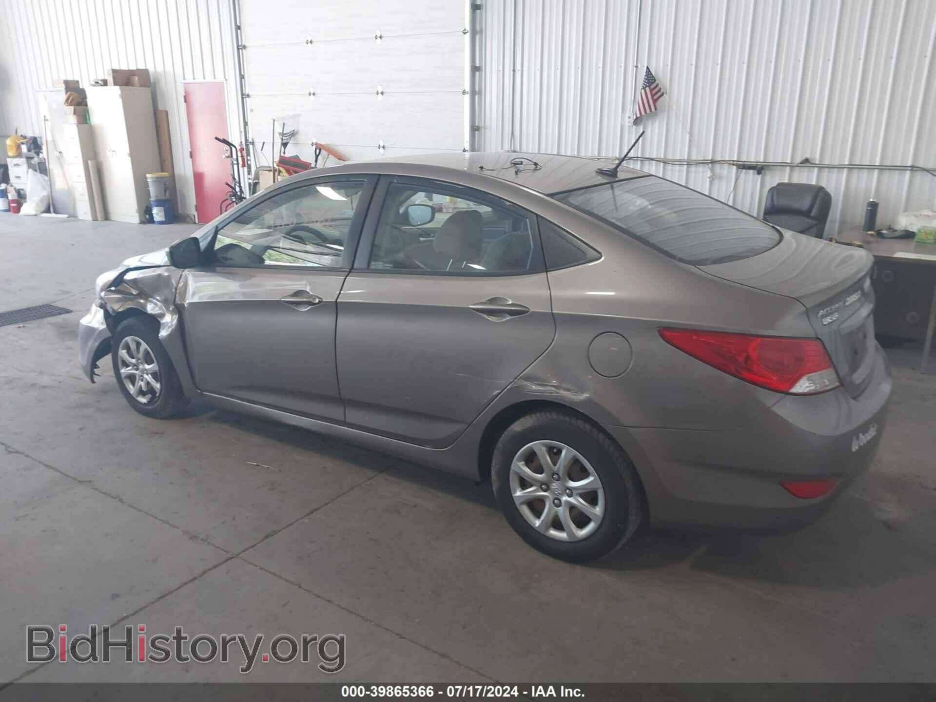2013 HYUNDAI ACCENT - VIN: KMHCT4AE9DU489658 - Фото 3