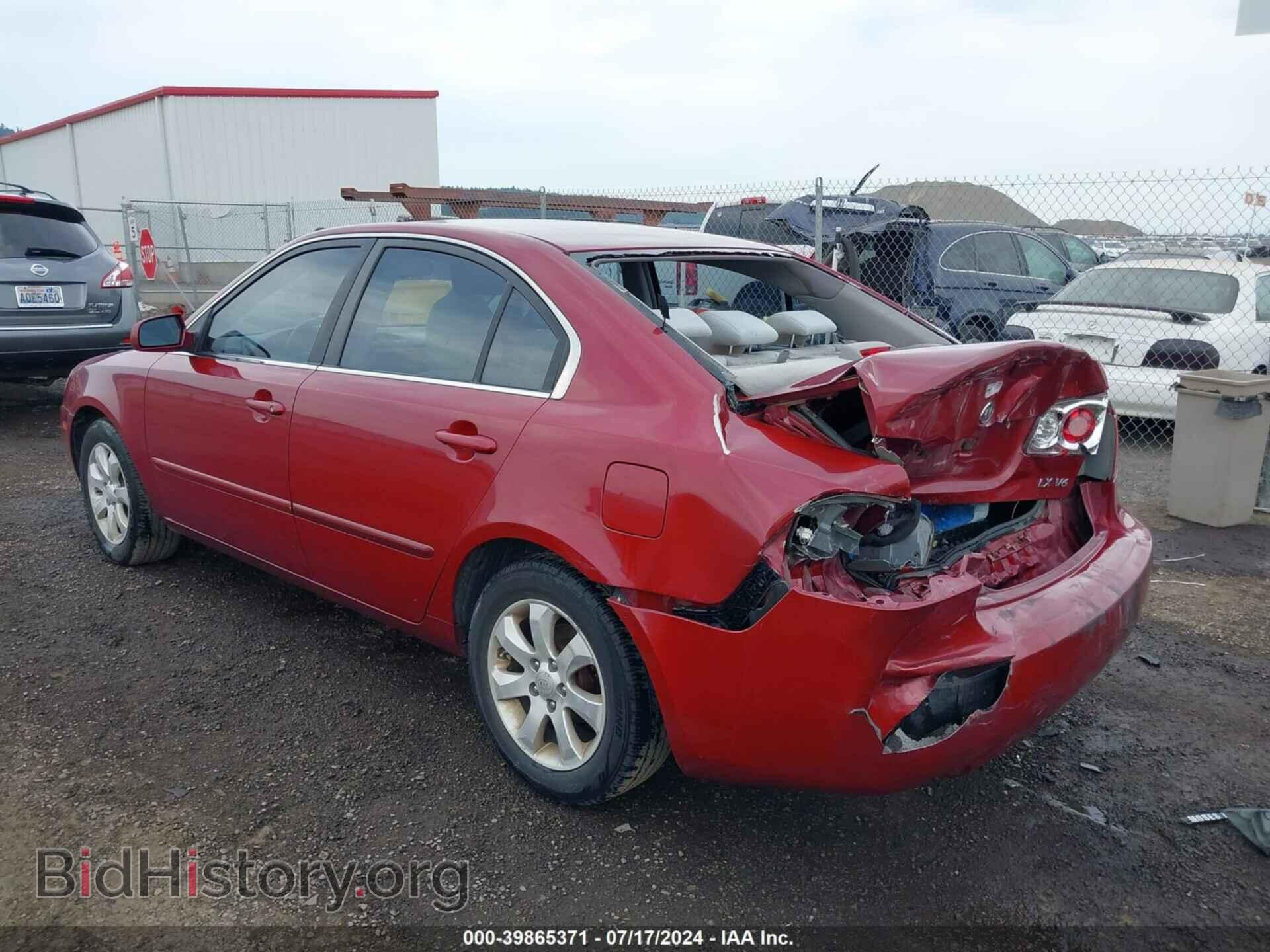 2008 KIA OPTIMA - VIN: KNAGE124785242561 - Фото 3