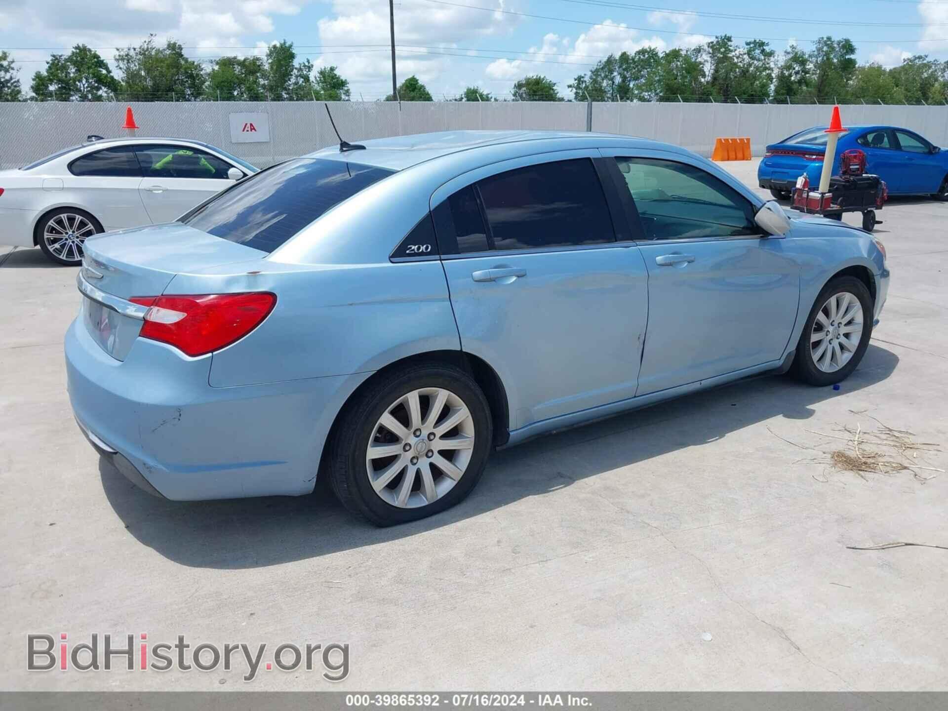 2012 CHRYSLER 200 - VIN: 1C3CCBBB3CN203653 - Photo 4