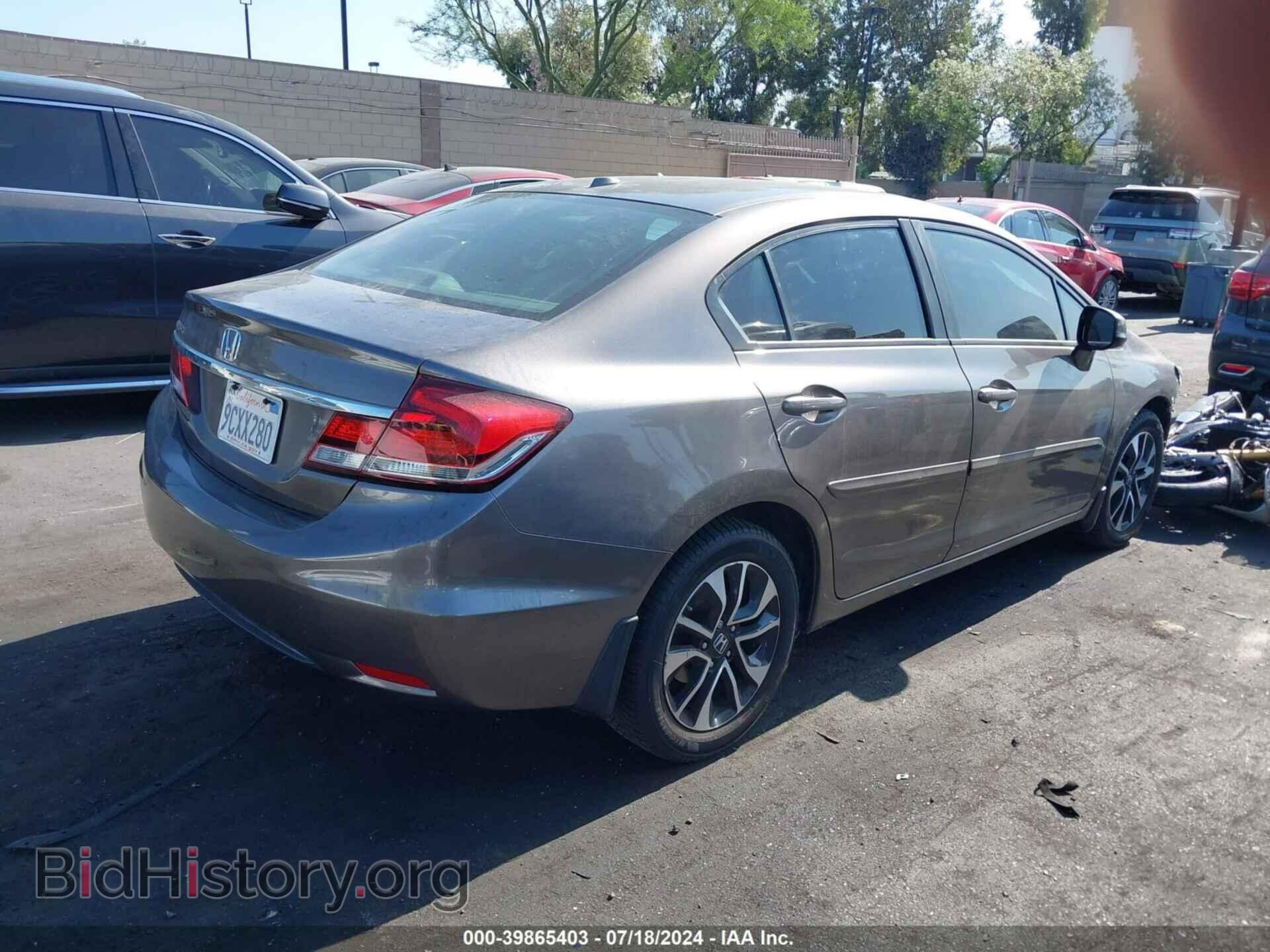 2013 HONDA CIVIC - VIN: 2HGFB2F84DH515051 - Фото 4
