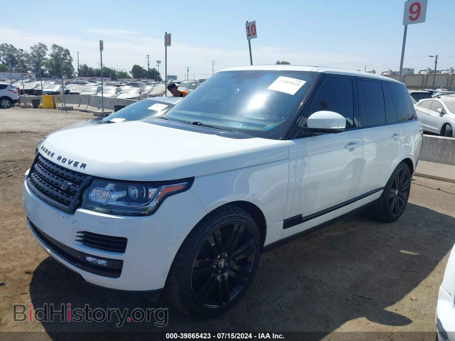 2014 LAND ROVER RANGE ROVER - VIN: SALGS2VF9EA125056 - Фото 2