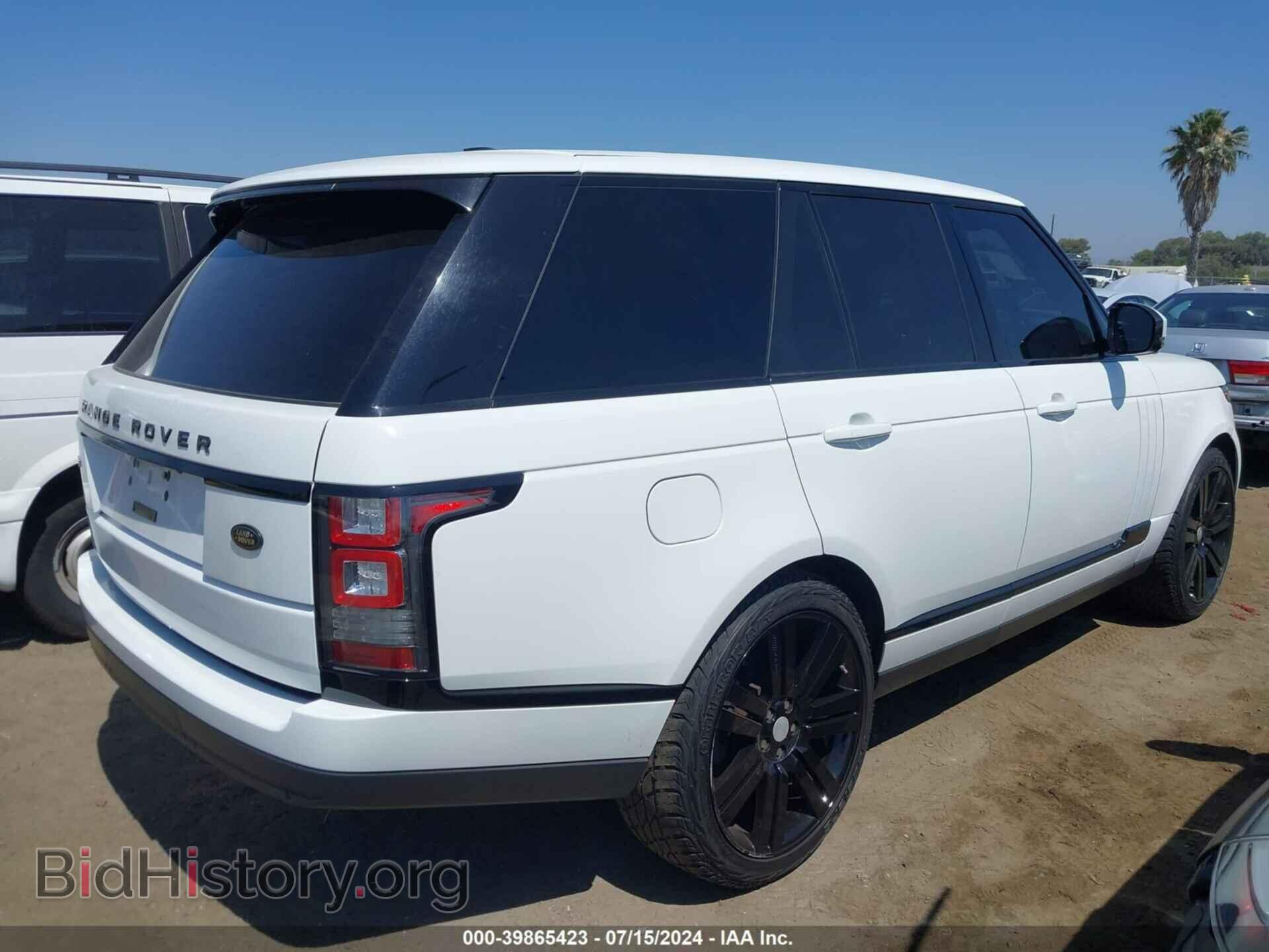 2014 LAND ROVER RANGE ROVER - VIN: SALGS2VF9EA125056 - Фото 4