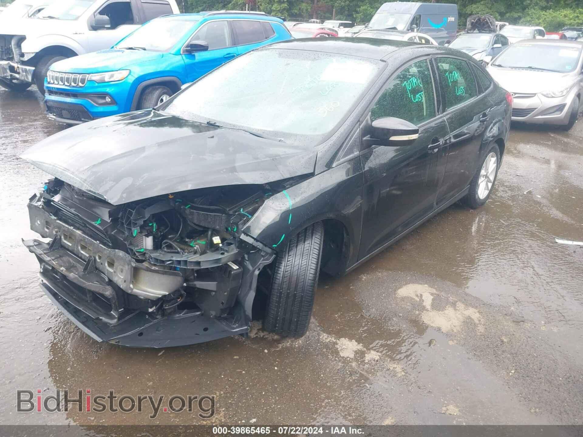 2015 FORD FOCUS - VIN: 1FADP3F22FL333532 - Фото 2