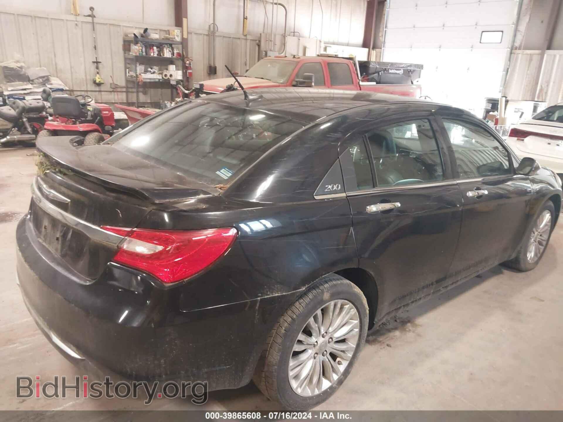 2012 CHRYSLER 200 - VIN: 1C3CCBCG8CN140205 - Фото 4