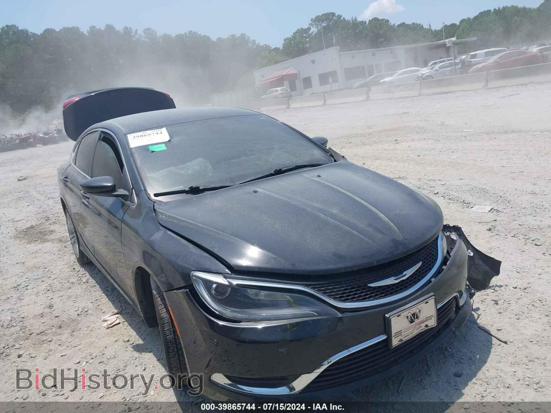 Фотография 1C3CCCAB7FN738612 - CHRYSLER 200 2015