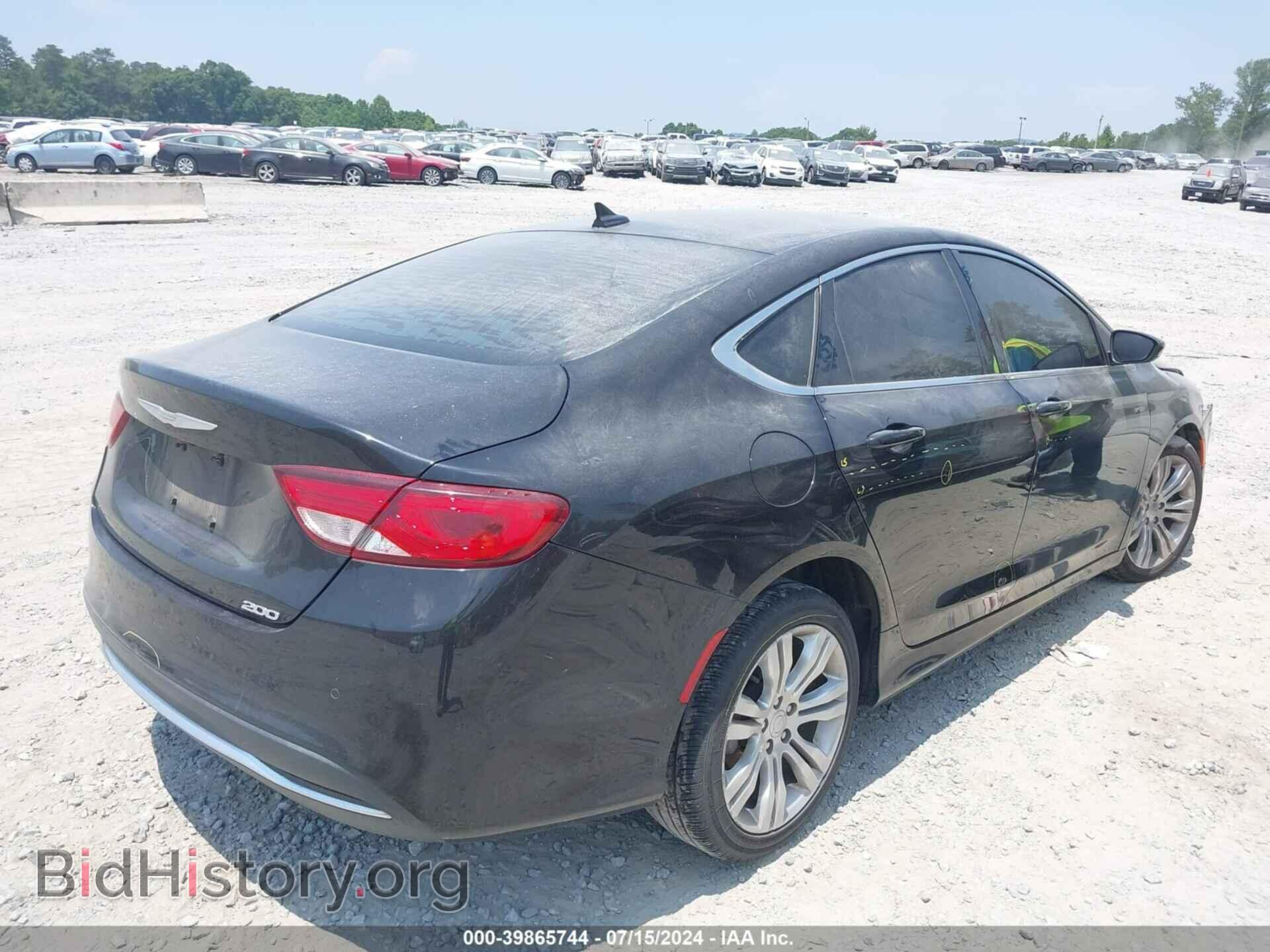 2015 CHRYSLER 200 - VIN: 1C3CCCAB7FN738612 - Photo 4