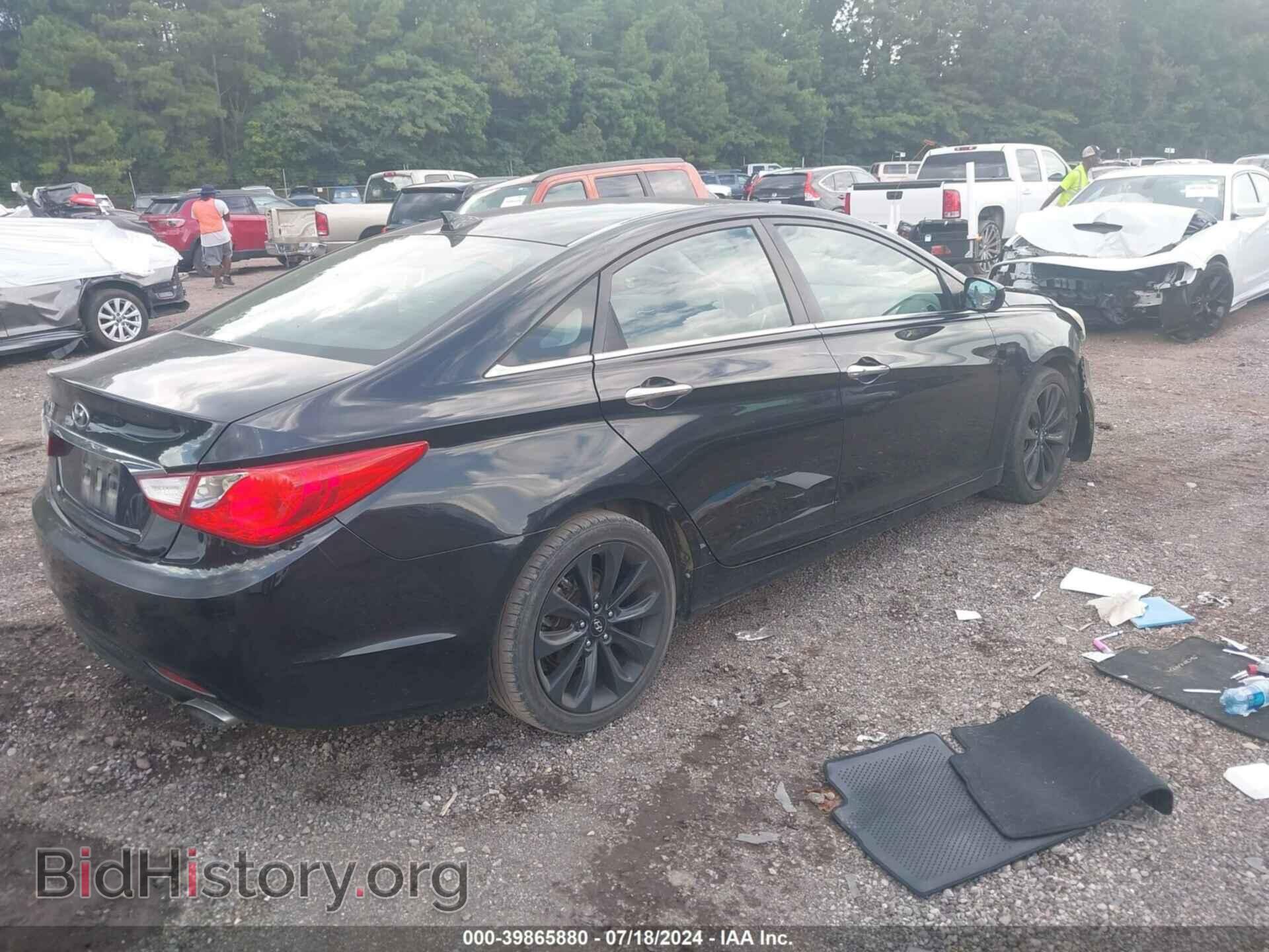 2013 HYUNDAI SONATA - VIN: 5NPEC4AC8DH567014 - Фото 4