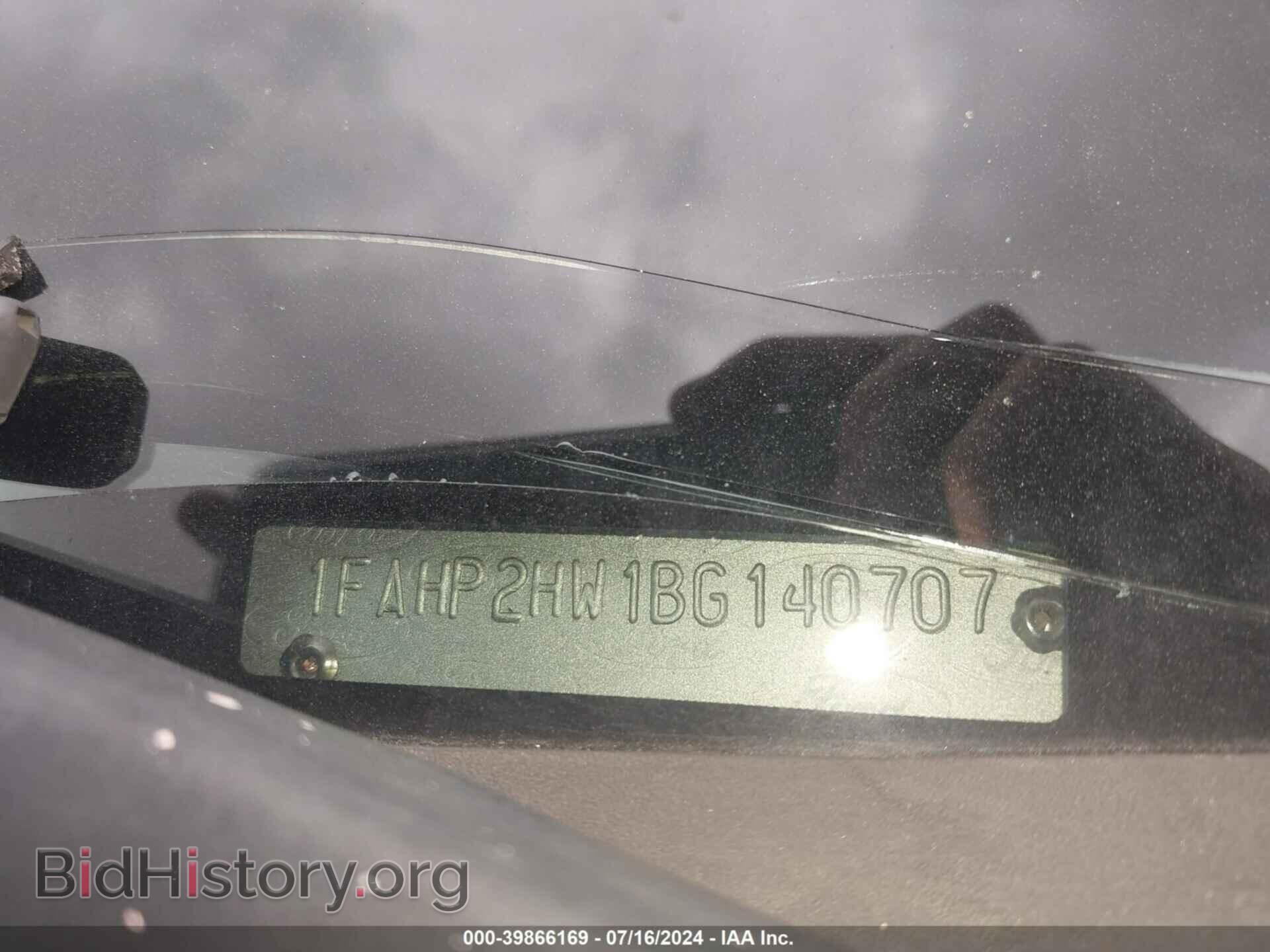 2011 FORD TAURUS - VIN: 1FAHP2HW1BG140707 - Фото 9