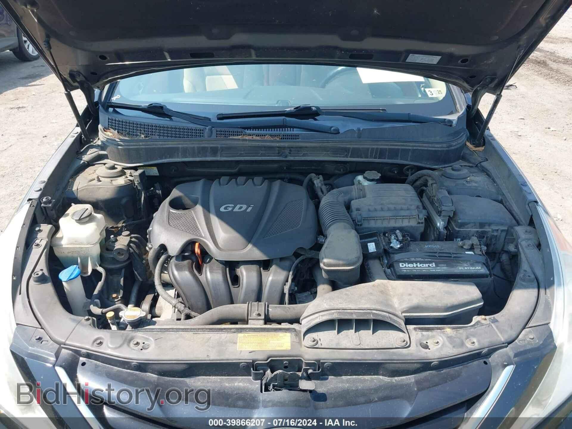 2012 HYUNDAI SONATA - VIN: 5NPEB4AC4CH463704 - Фото 10