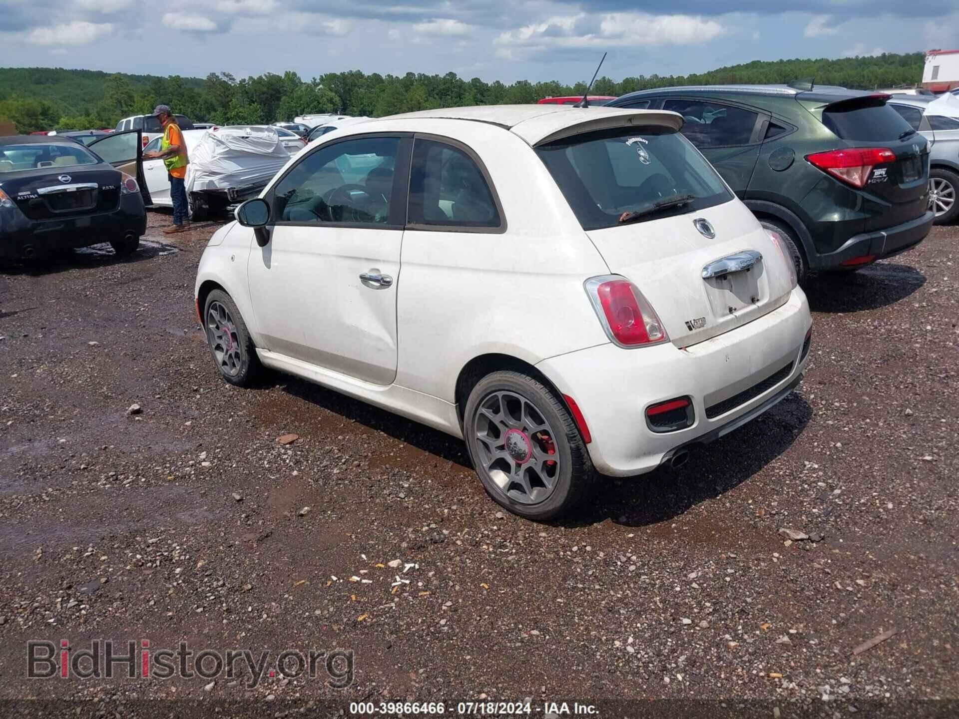 2012 FIAT 500 - VIN: 3C3CFFBR9CT109952 - Фото 3