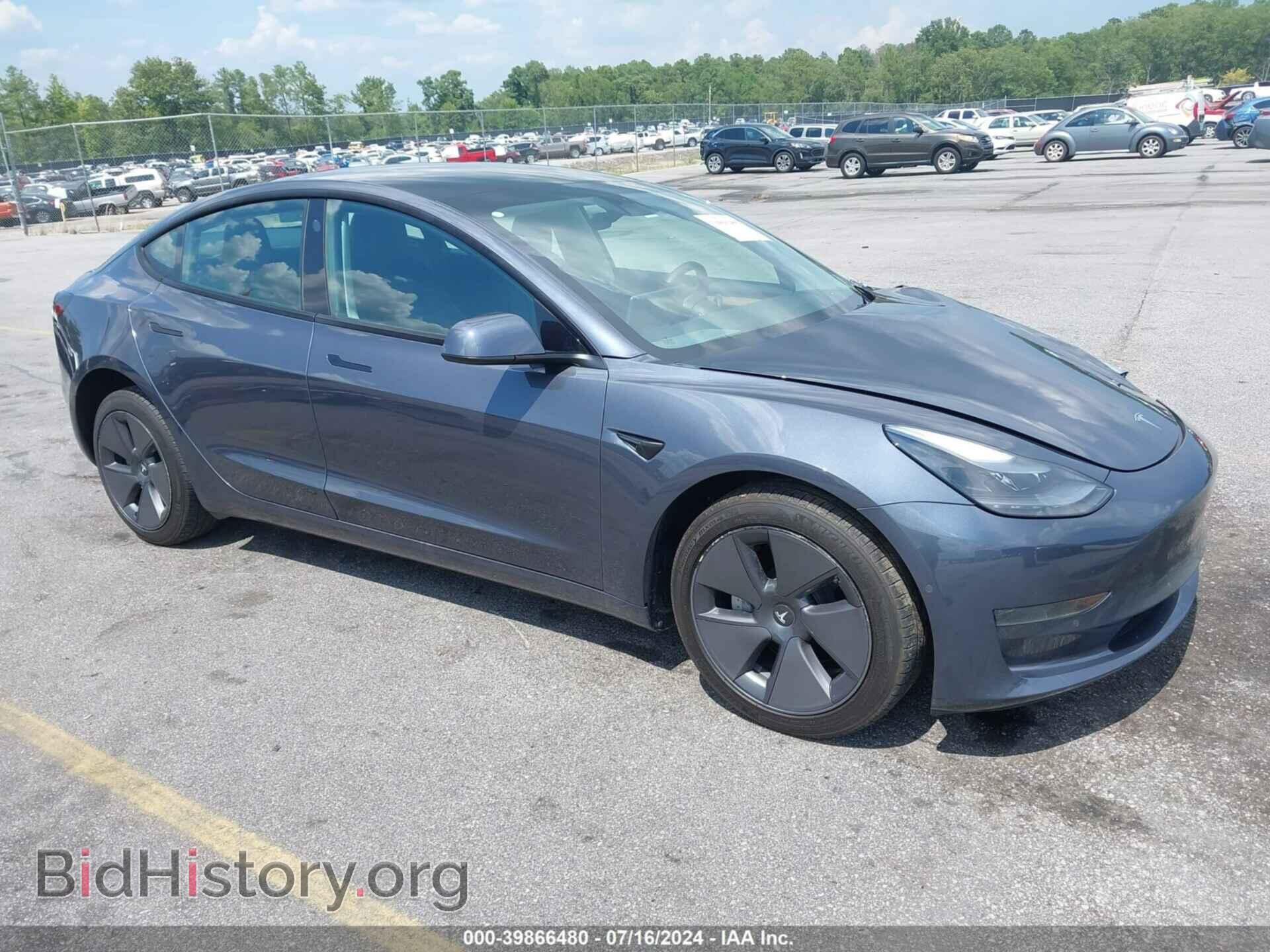 Фотография 5YJ3E1EA7NF342172 - TESLA MODEL 3 2022