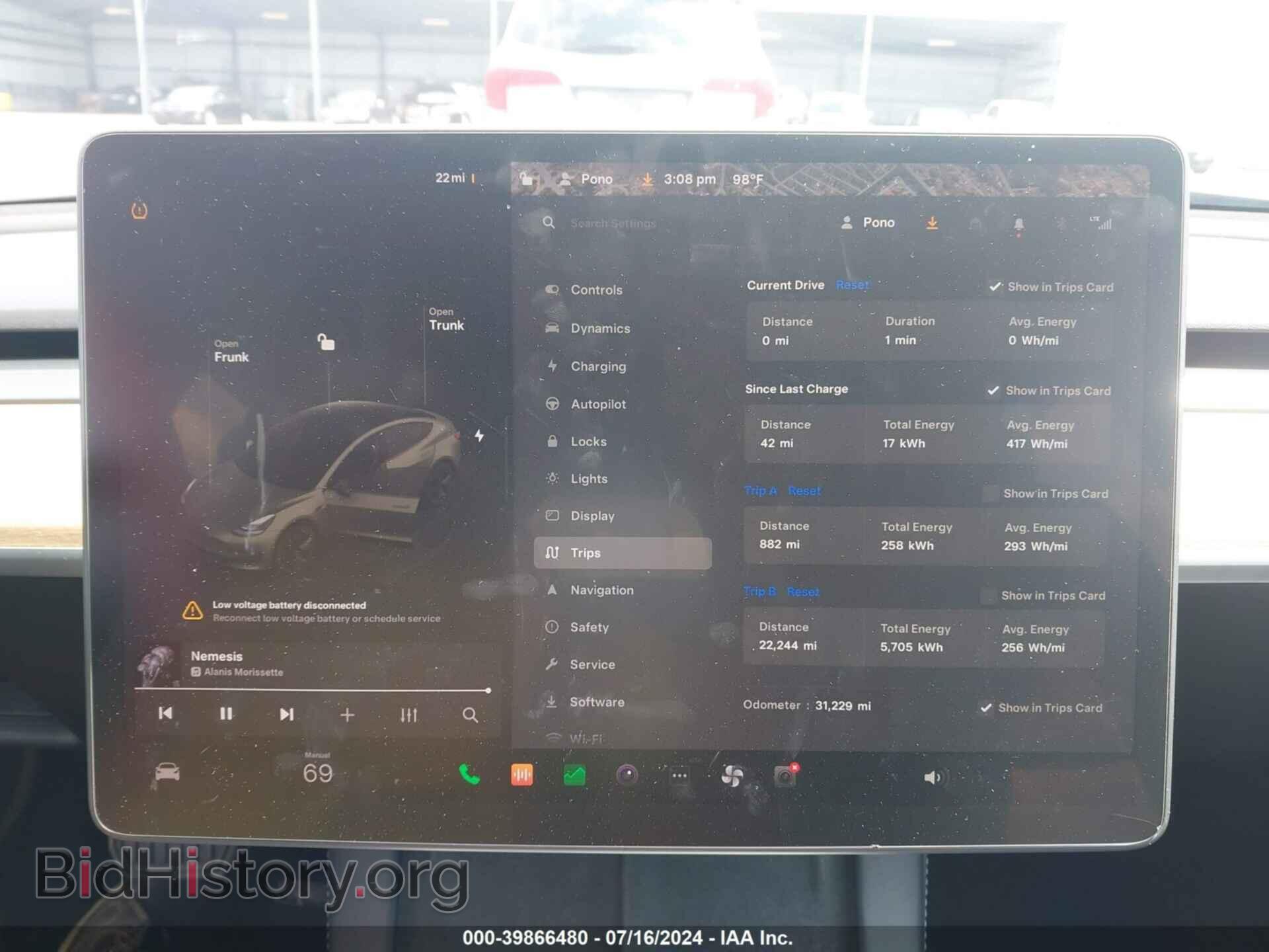 2022 TESLA MODEL 3 - VIN: 5YJ3E1EA7NF342172 - Фото 7