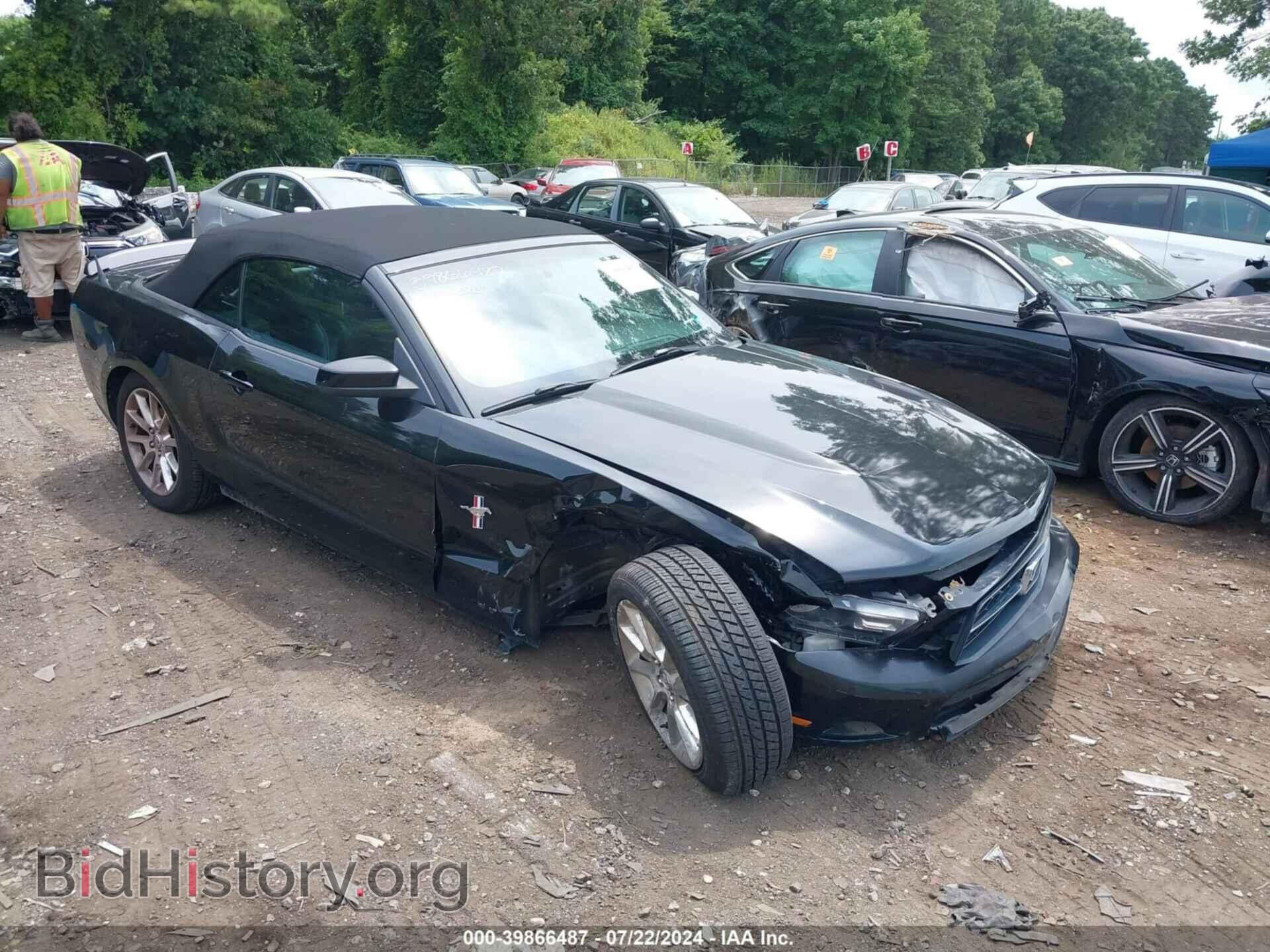 Фотография 1ZVBP8EM3B5103222 - FORD MUSTANG 2011