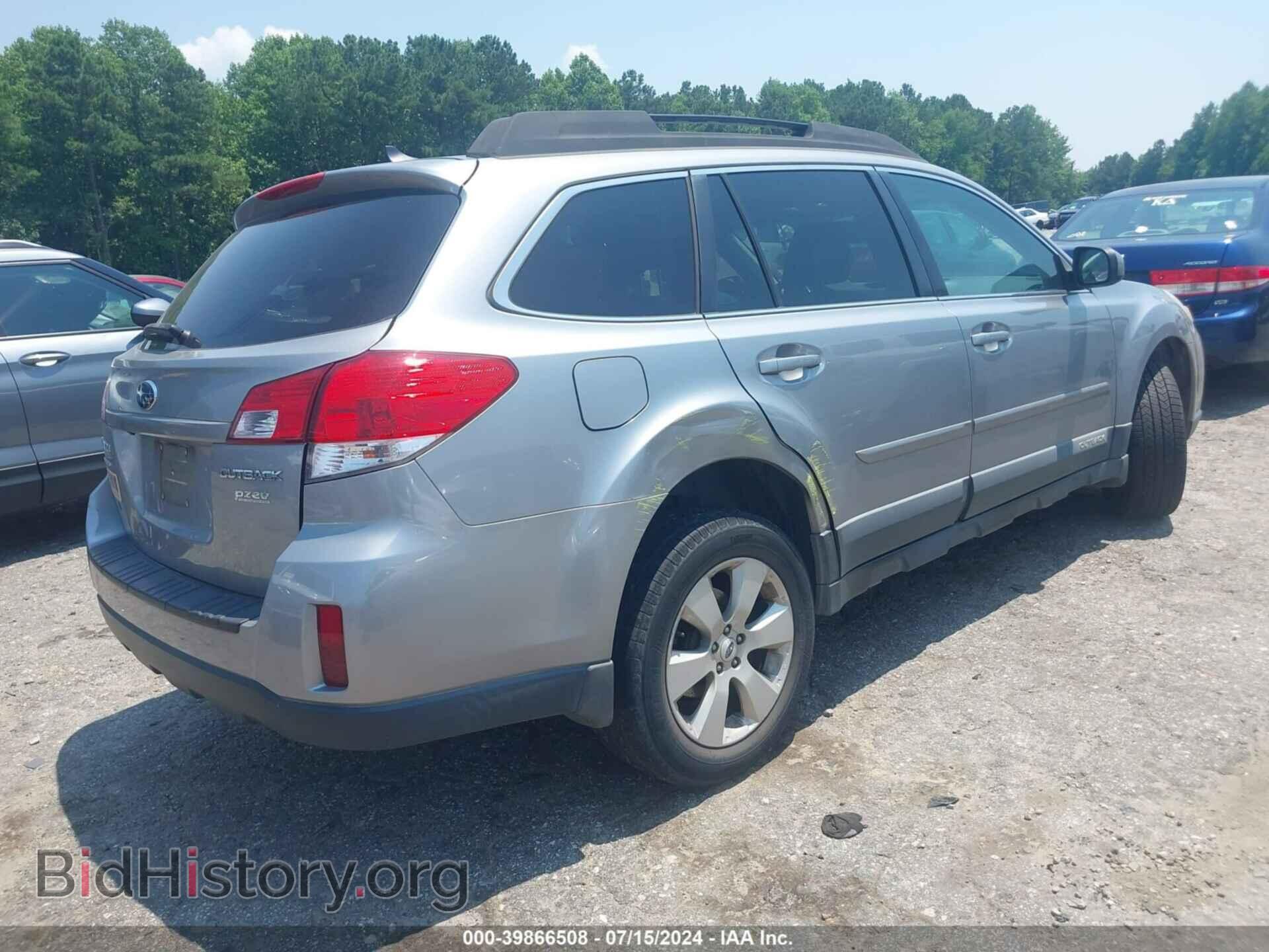 2011 SUBARU OUTBACK - VIN: 4S4BRBKC8B3443608 - Фото 4