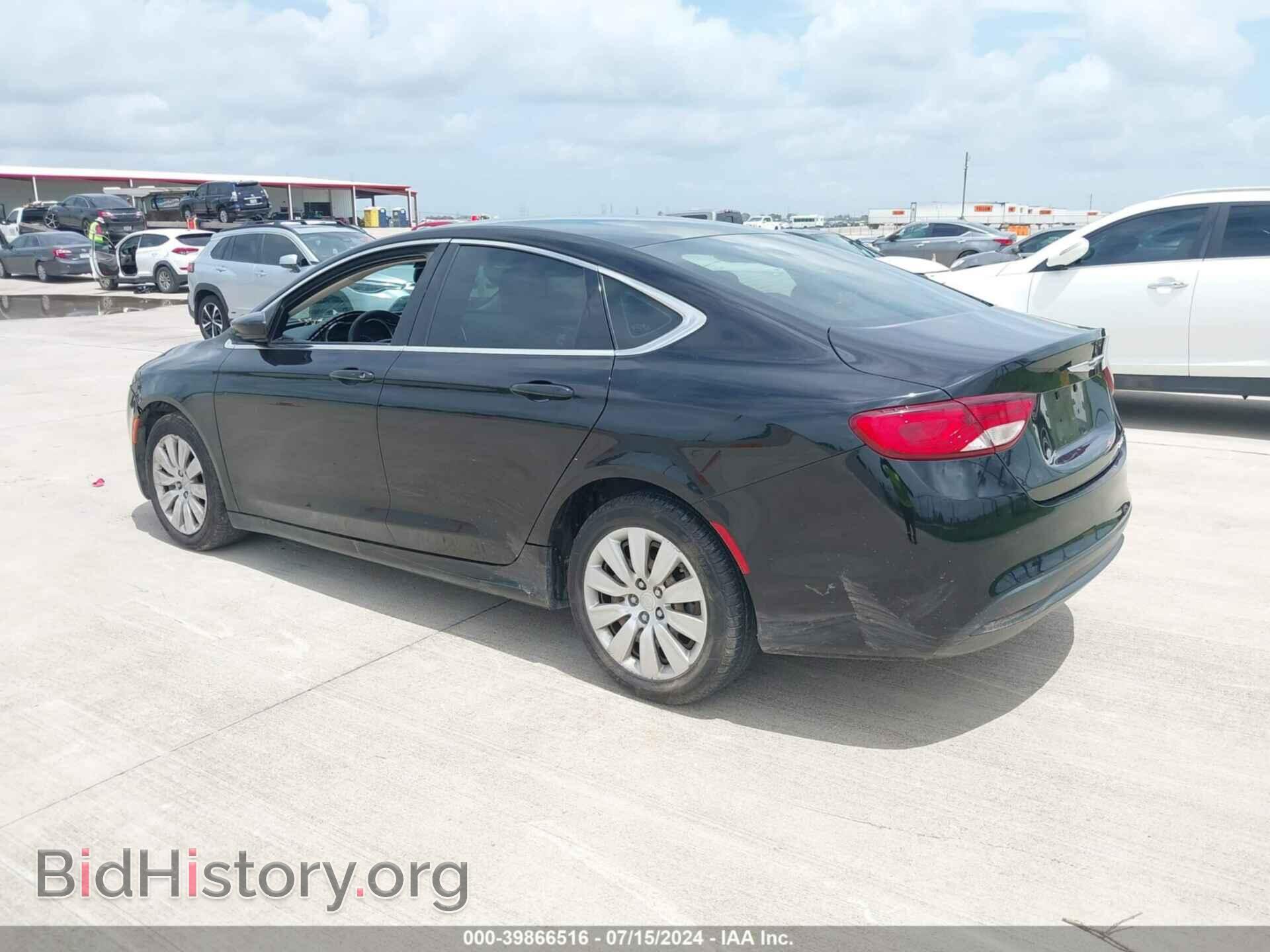 2015 CHRYSLER 200 - VIN: 1C3CCCFB3FN550808 - Фото 3