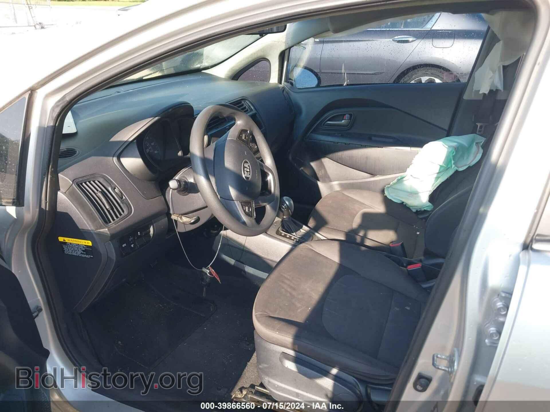 2015 KIA RIO - VIN: KNADM4A34F6504172 - Фото 5