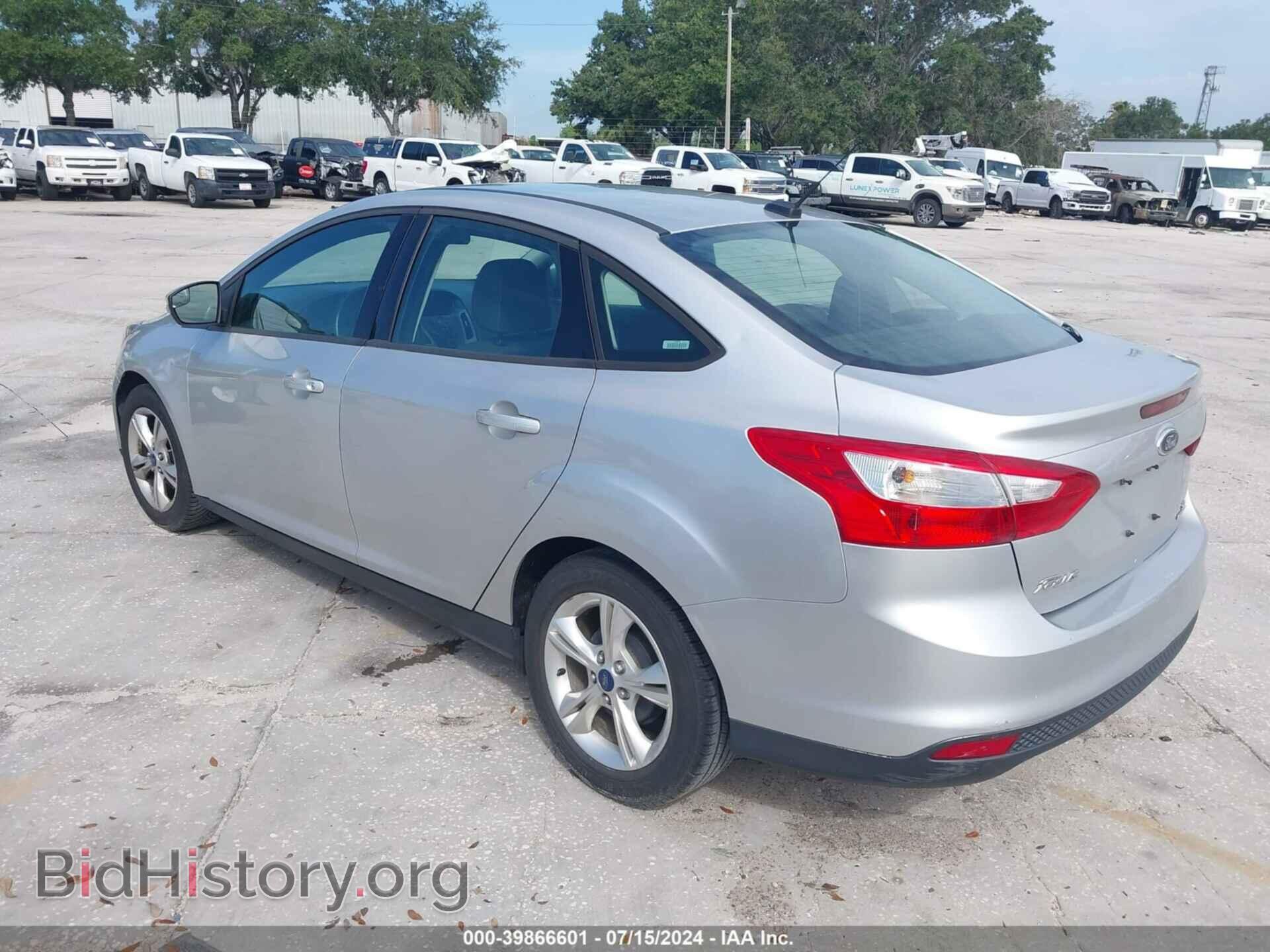 2013 FORD FOCUS - VIN: 1FADP3F20DL343490 - Фото 3