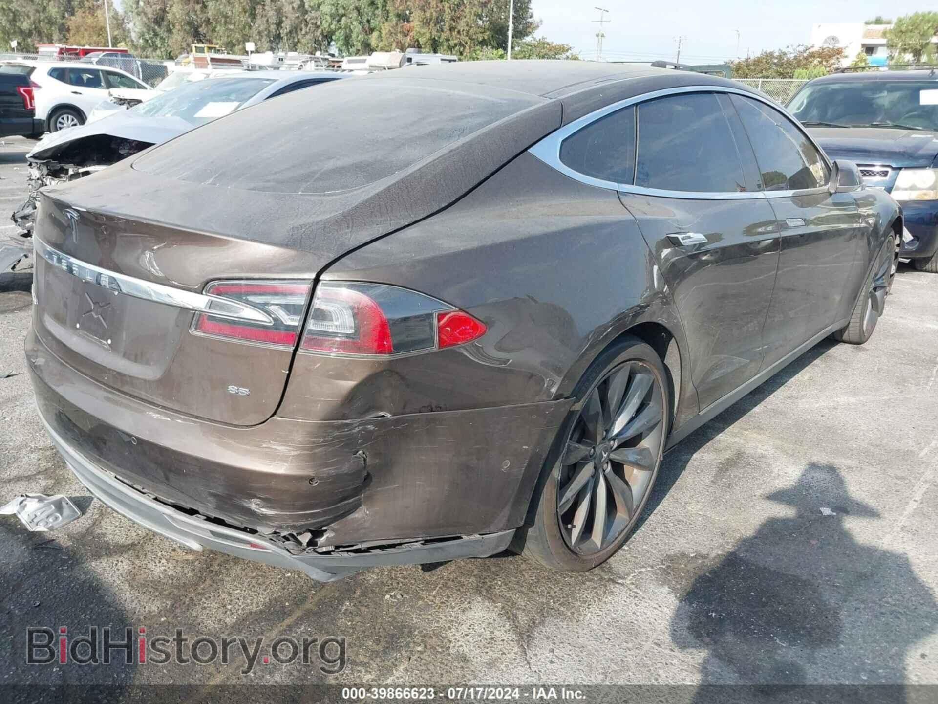 2014 TESLA MODEL S - VIN: 5YJSA1H13EFP51451 - Фото 4