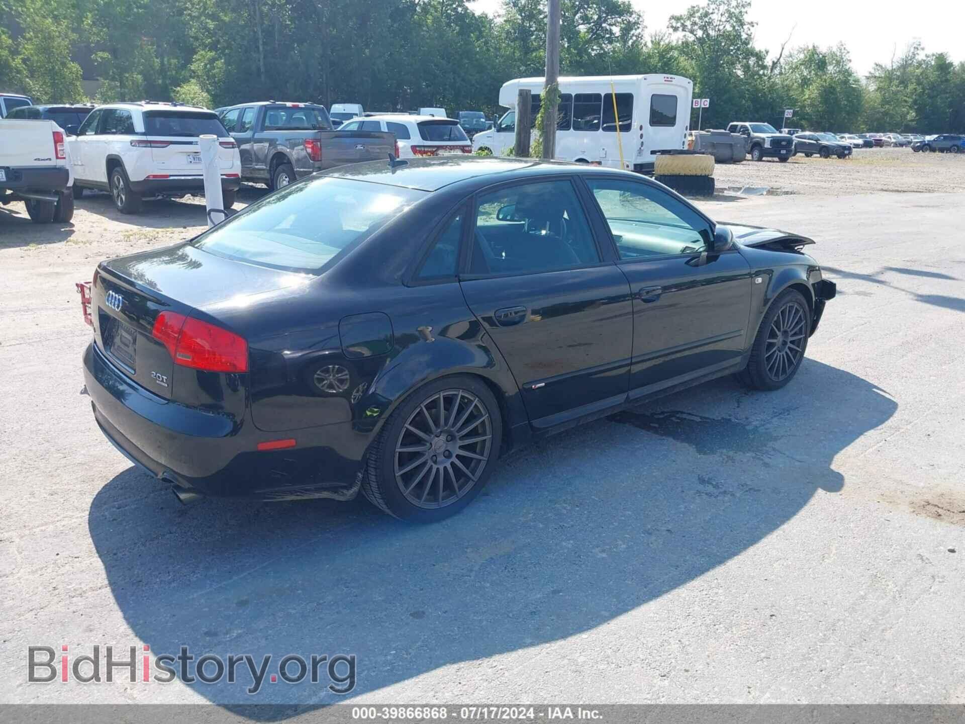 2007 AUDI A4 - VIN: WAUEF78E17A179664 - Фото 4