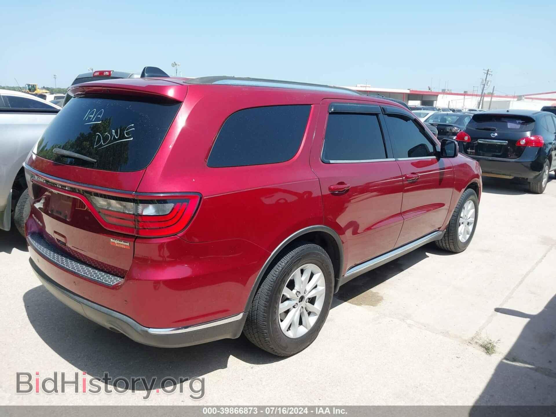 2014 DODGE DURANGO - VIN: 1C4RDHAG6EC277618 - Фото 4