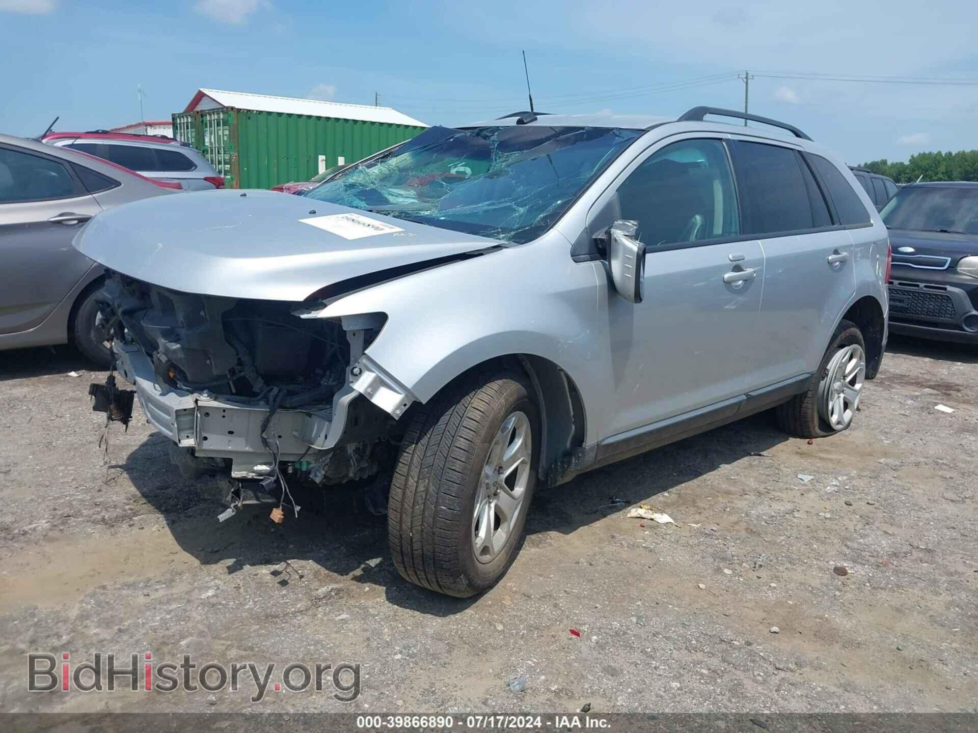 2014 FORD EDGE - VIN: 2FMDK4JC5EBA69005 - Photo 2