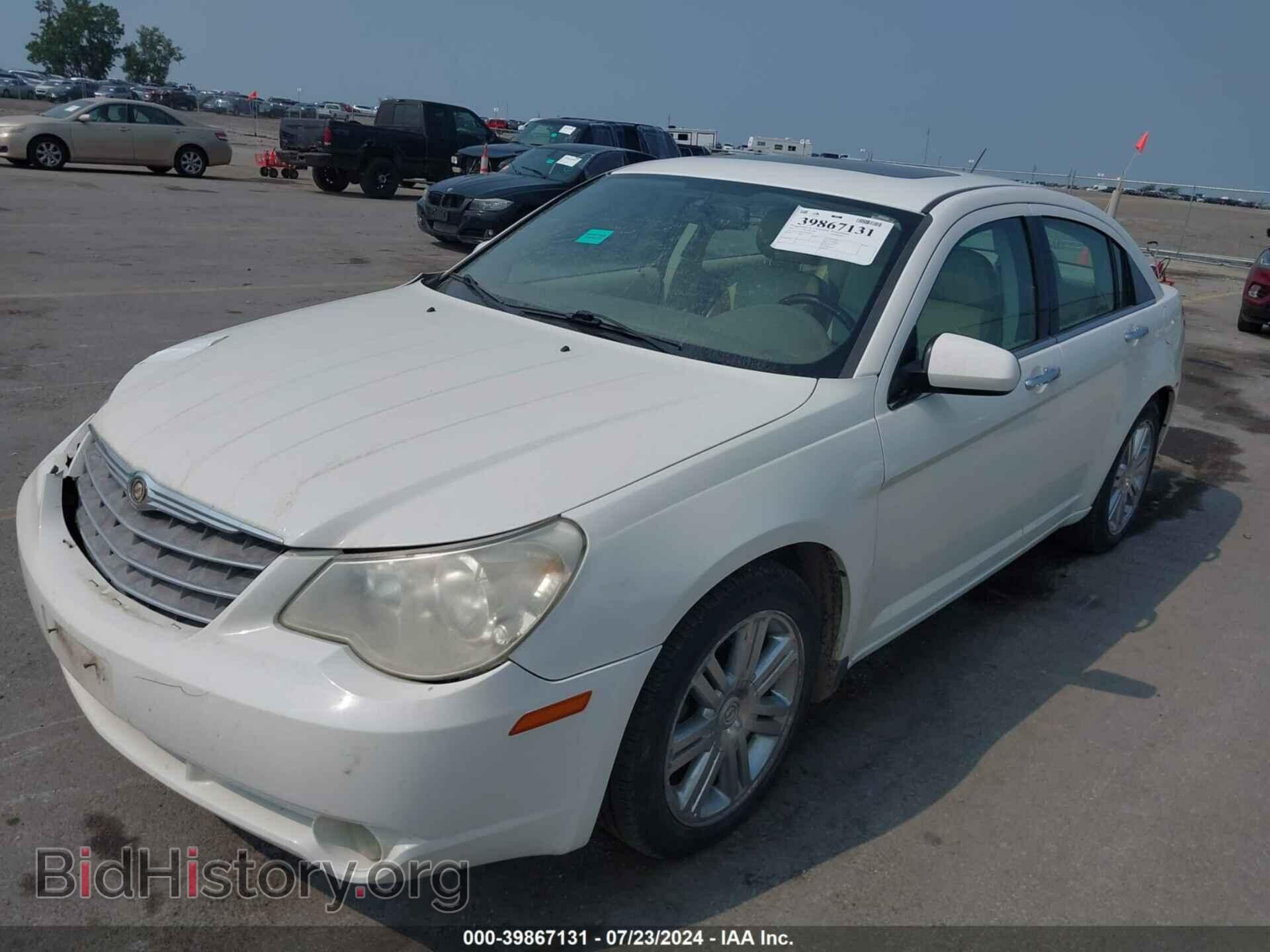 2007 CHRYSLER SEBRING - VIN: 1C3LC66M47N544844 - Фото 2