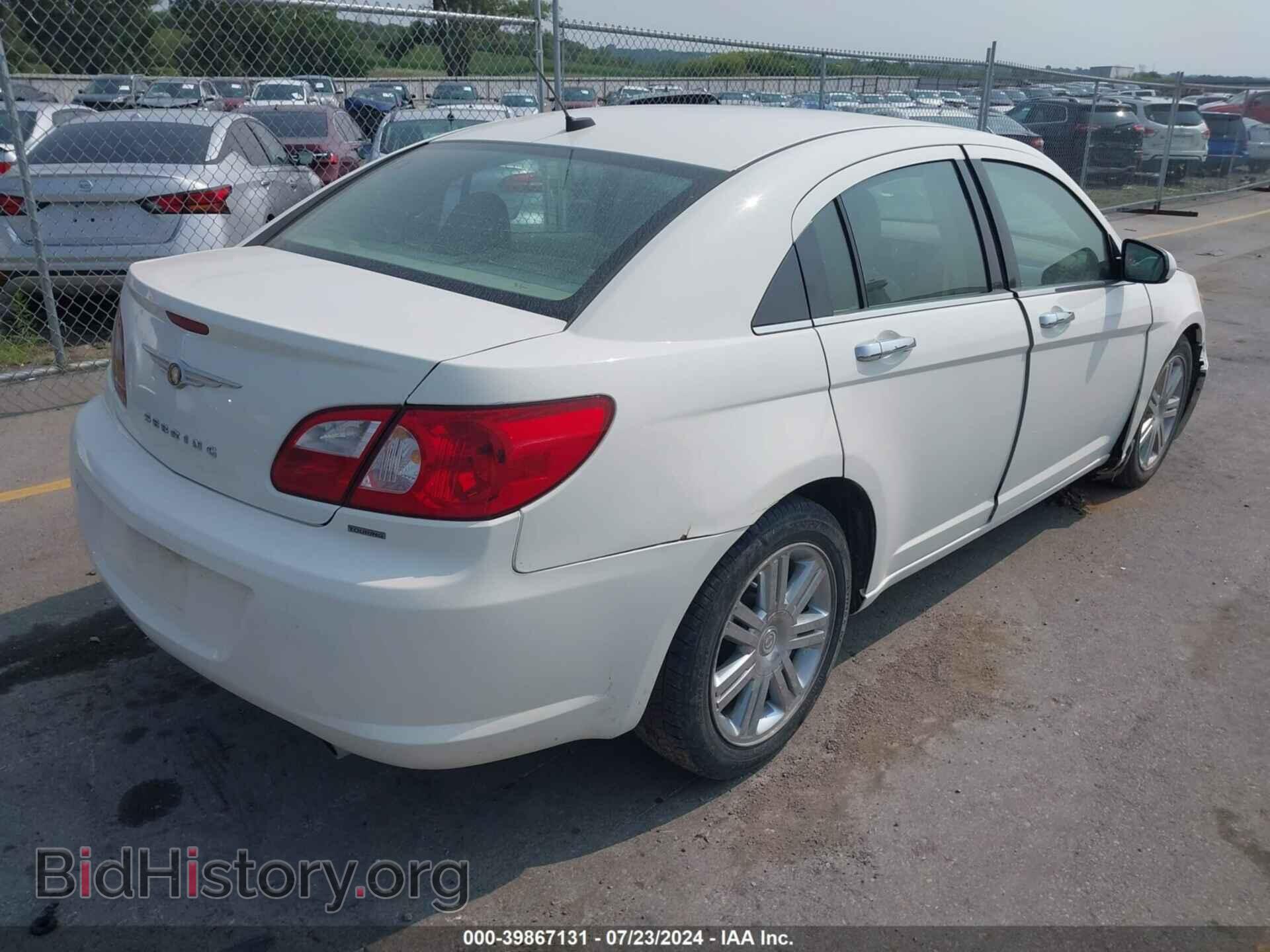 2007 CHRYSLER SEBRING - VIN: 1C3LC66M47N544844 - Фото 4