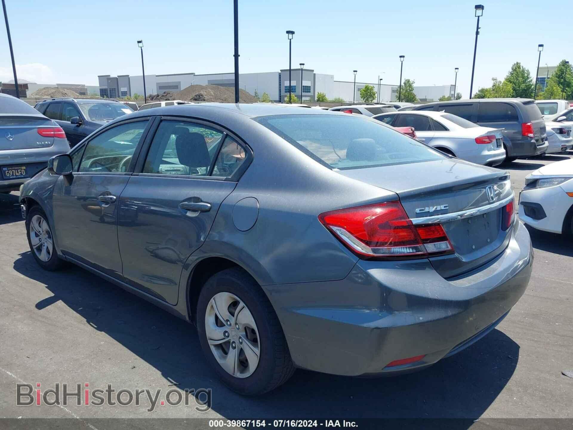 2013 HONDA CIVIC - VIN: 19XFB2F52DE268032 - Фото 3