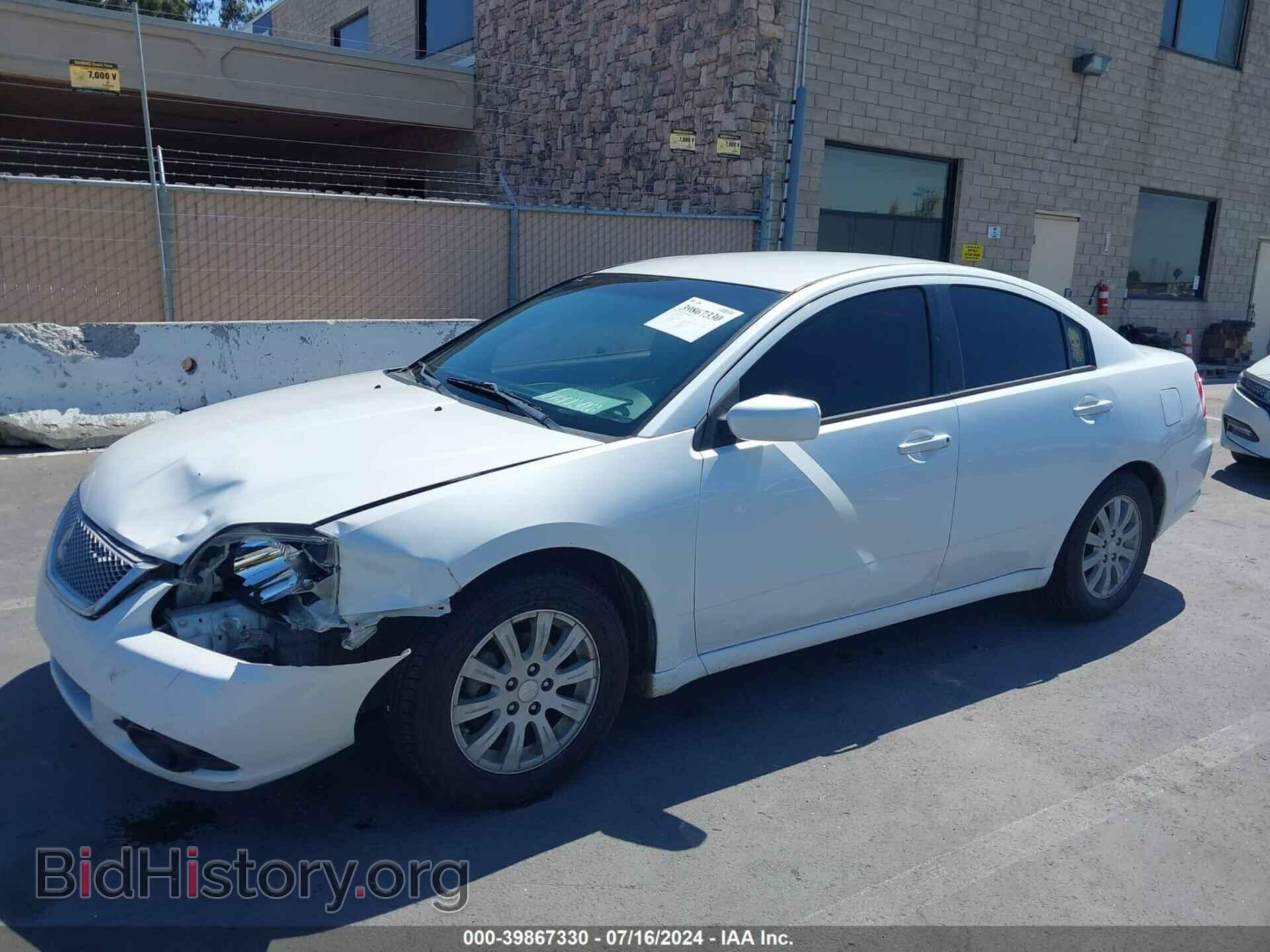 2012 MITSUBISHI GALANT - VIN: 4A32B2FF7CE010247 - Photo 2