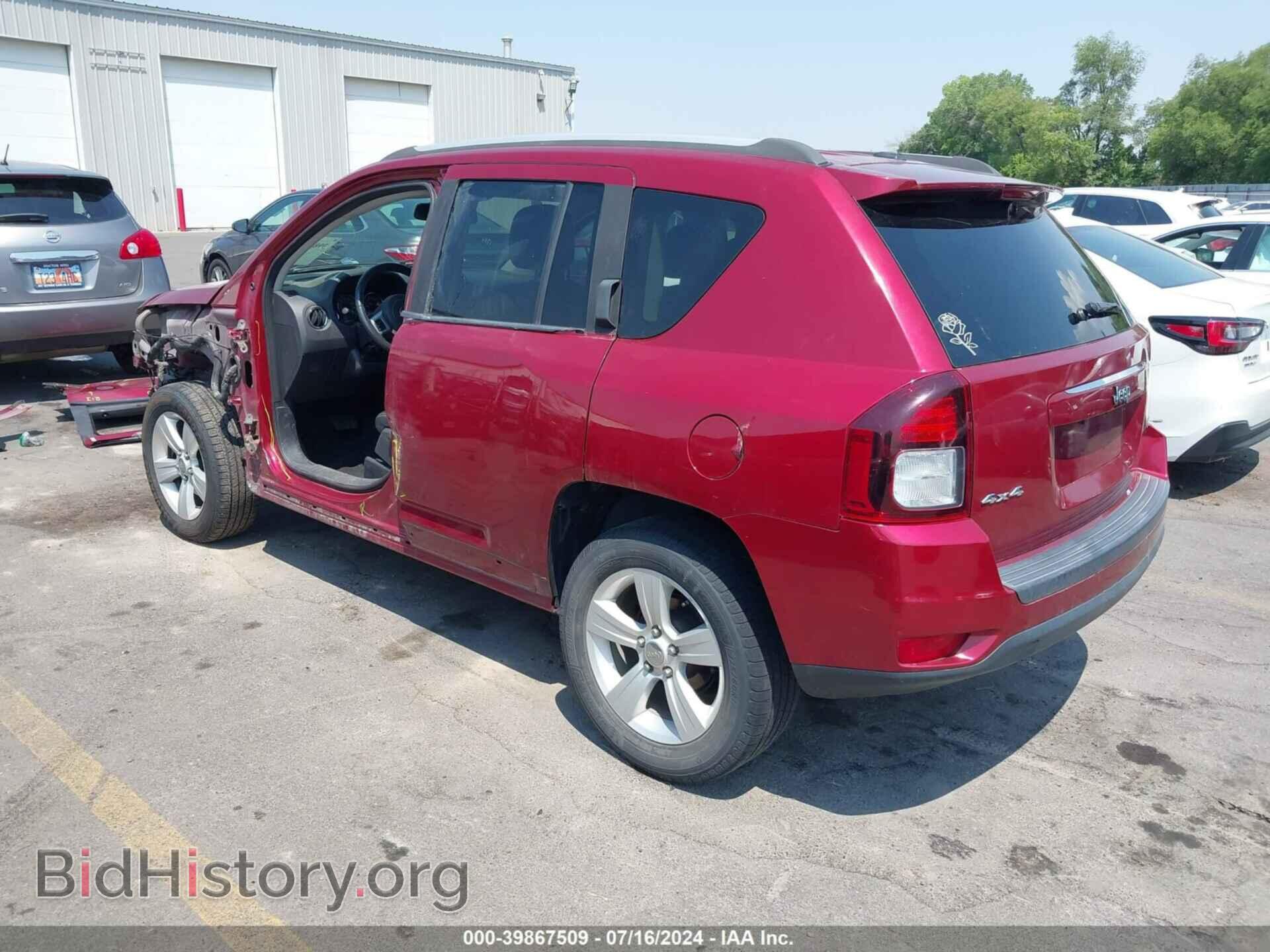 2016 JEEP COMPASS - VIN: 1C4NJDEB1GD662385 - Фото 3
