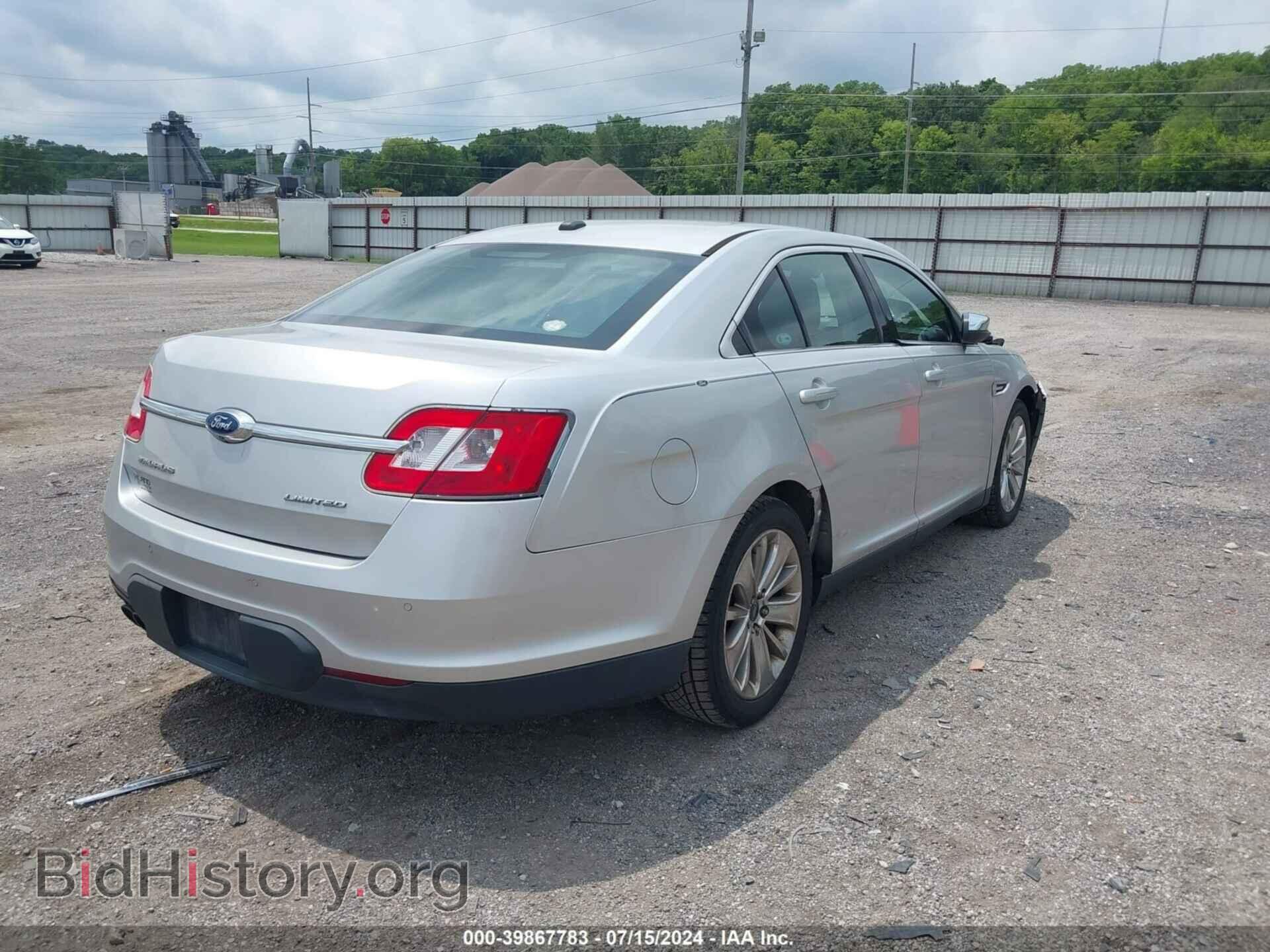 2012 FORD TAURUS - VIN: 1FAHP2FW1CG101541 - Фото 4