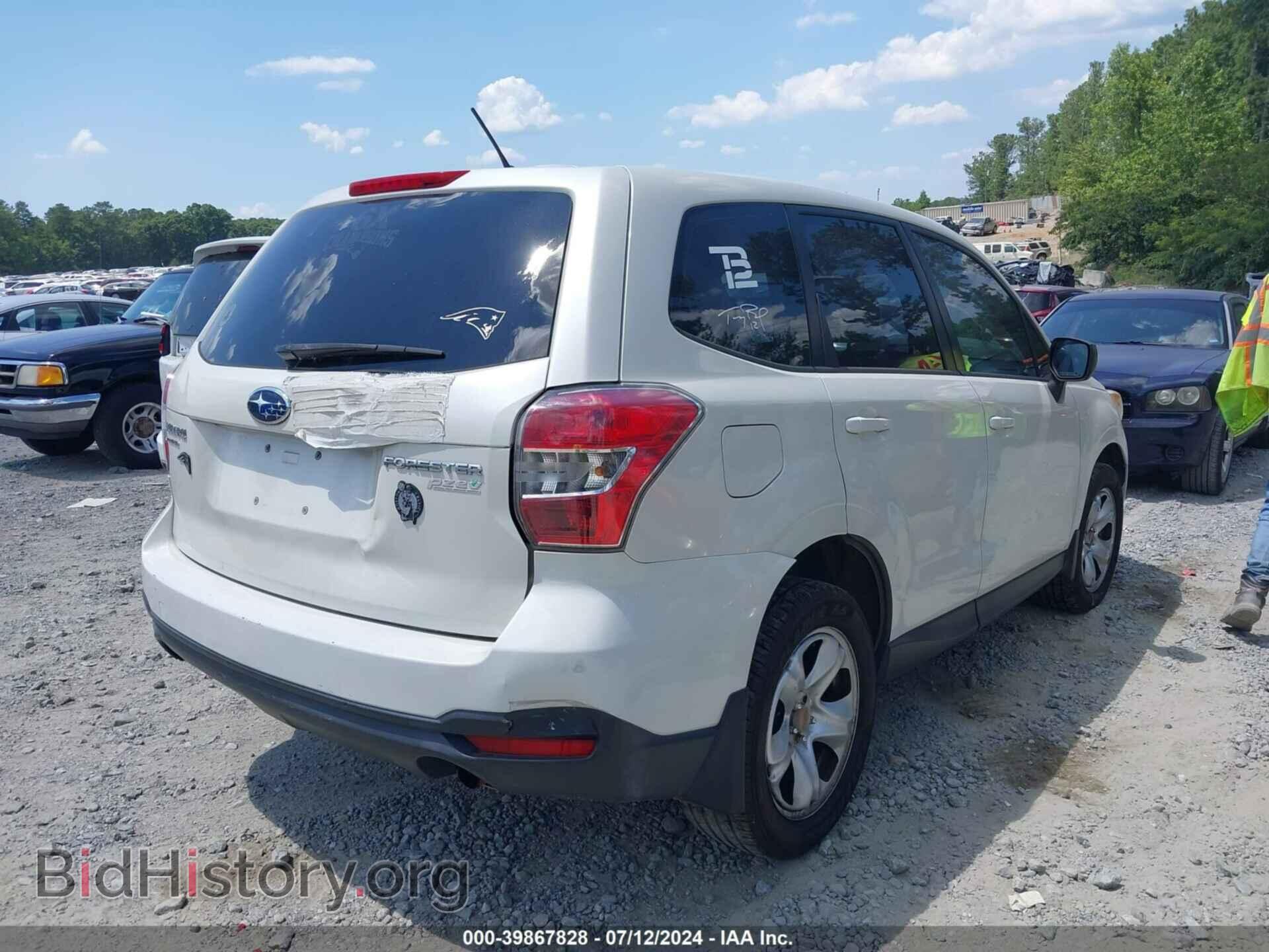 2014 SUBARU FORESTER - VIN: JF2SJAACXEH445862 - Фото 4