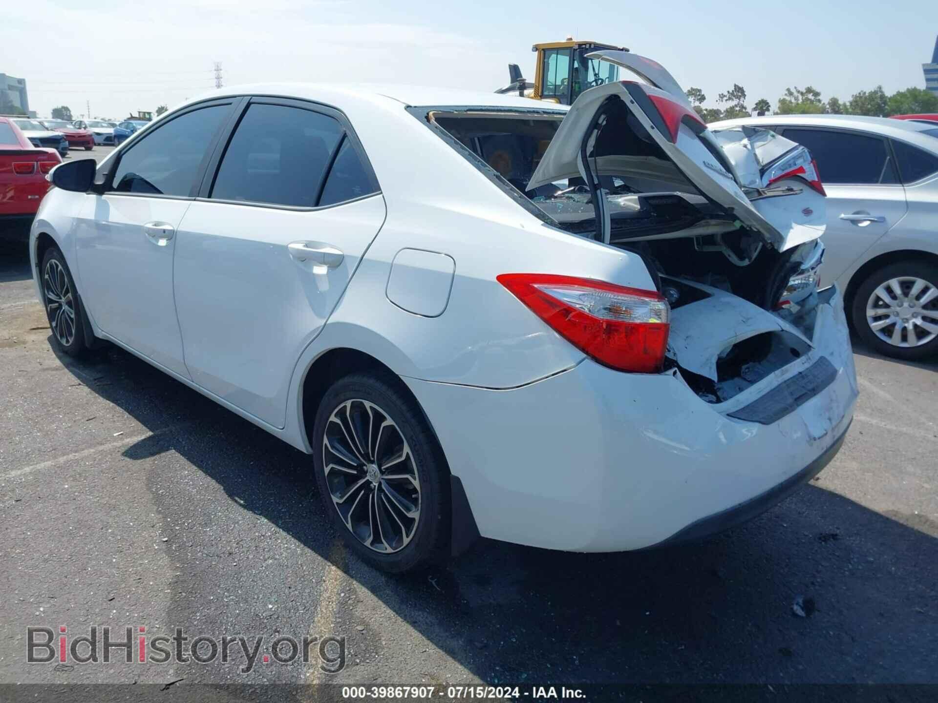 2015 TOYOTA COROLLA - VIN: 5YFBURHE1FP228749 - Photo 3