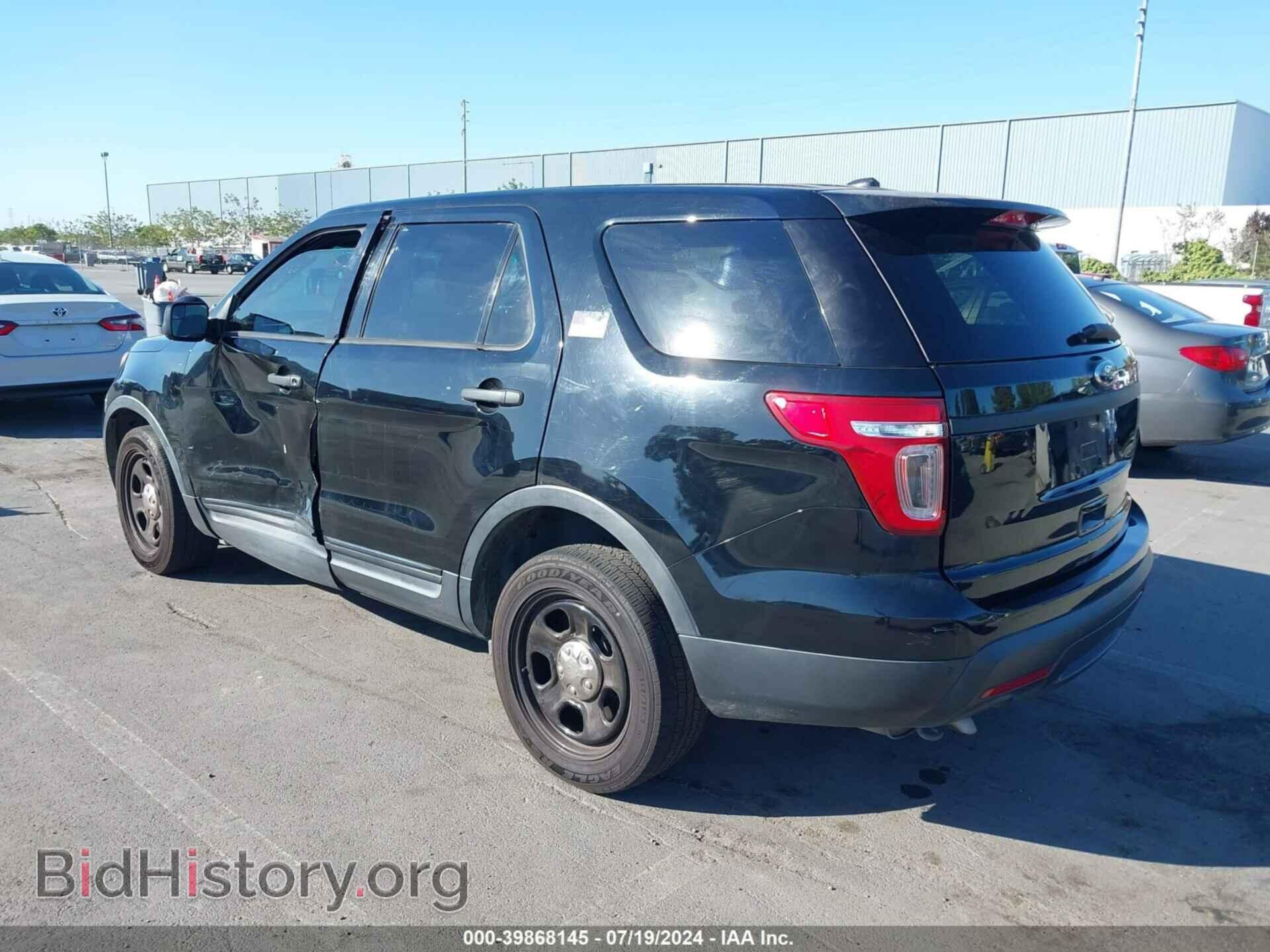 2014 FORD UTILITY POLICE INTERCEPTOR - VIN: 1FM5K8AR5EGB96216 - Фото 3