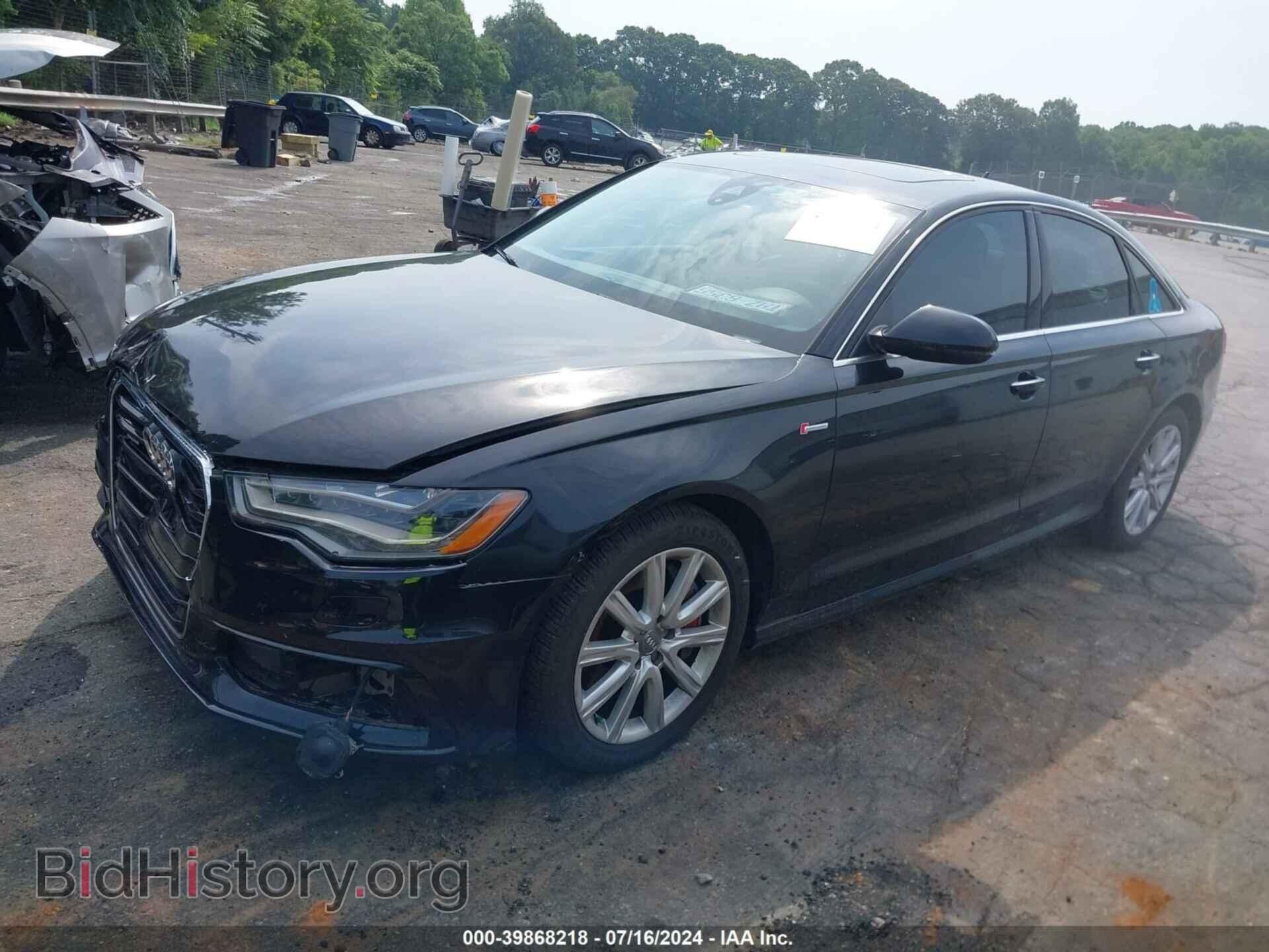 2012 AUDI A6 - VIN: WAUJGAFC2CN113363 - Фото 2