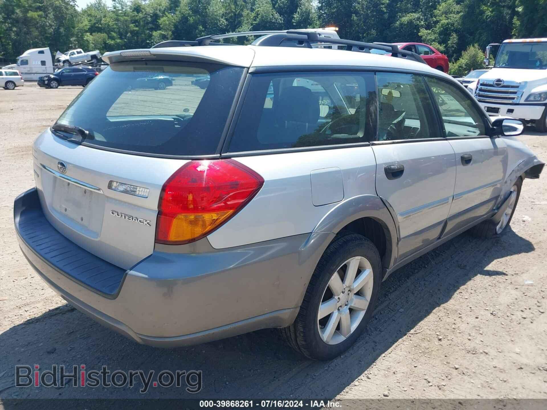 2006 SUBARU OUTBACK - VIN: 4S4BP61C067330894 - Фото 4