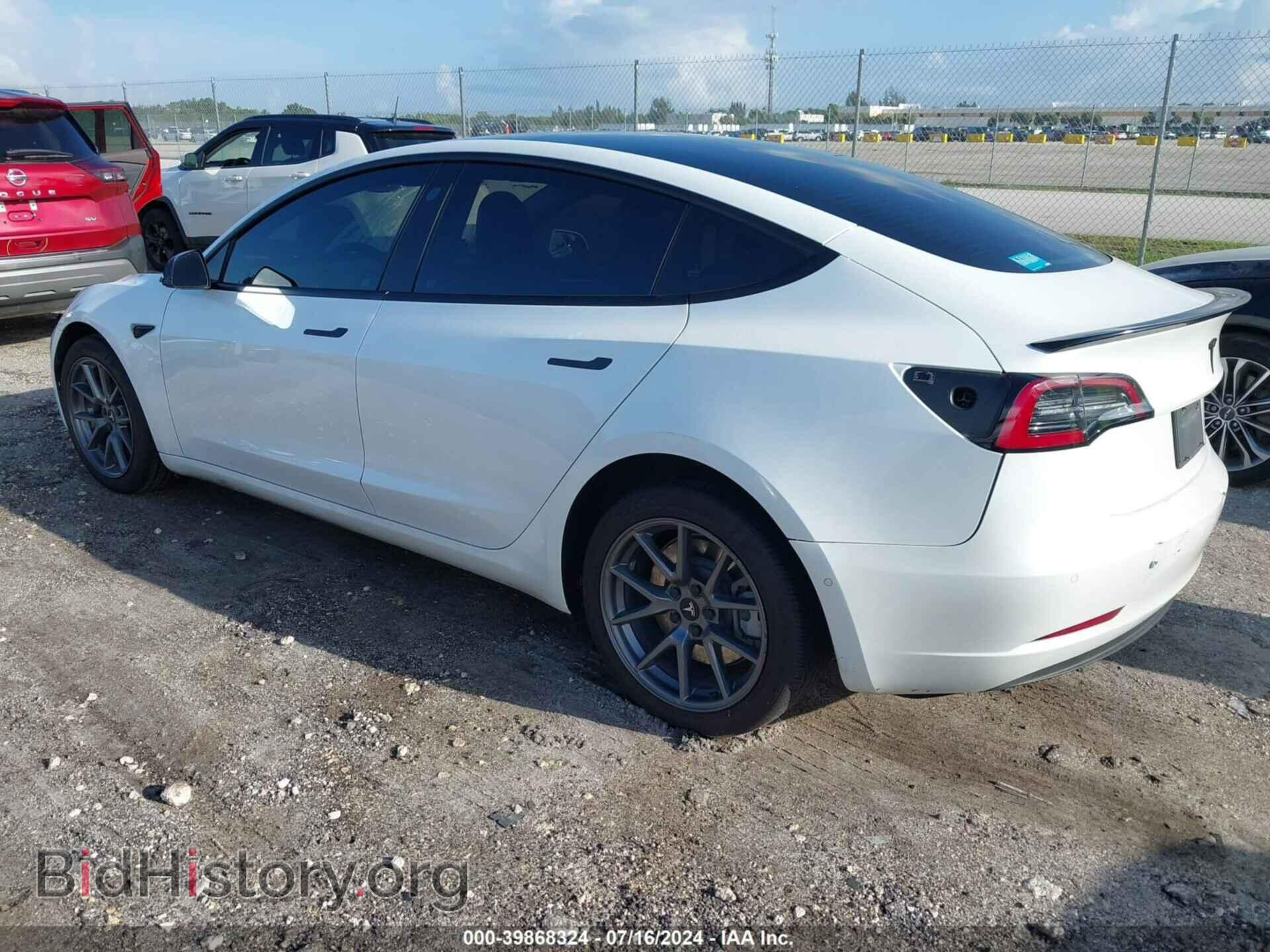 2022 TESLA MODEL 3 - VIN: 5YJ3E1EA3NF193677 - Фото 3