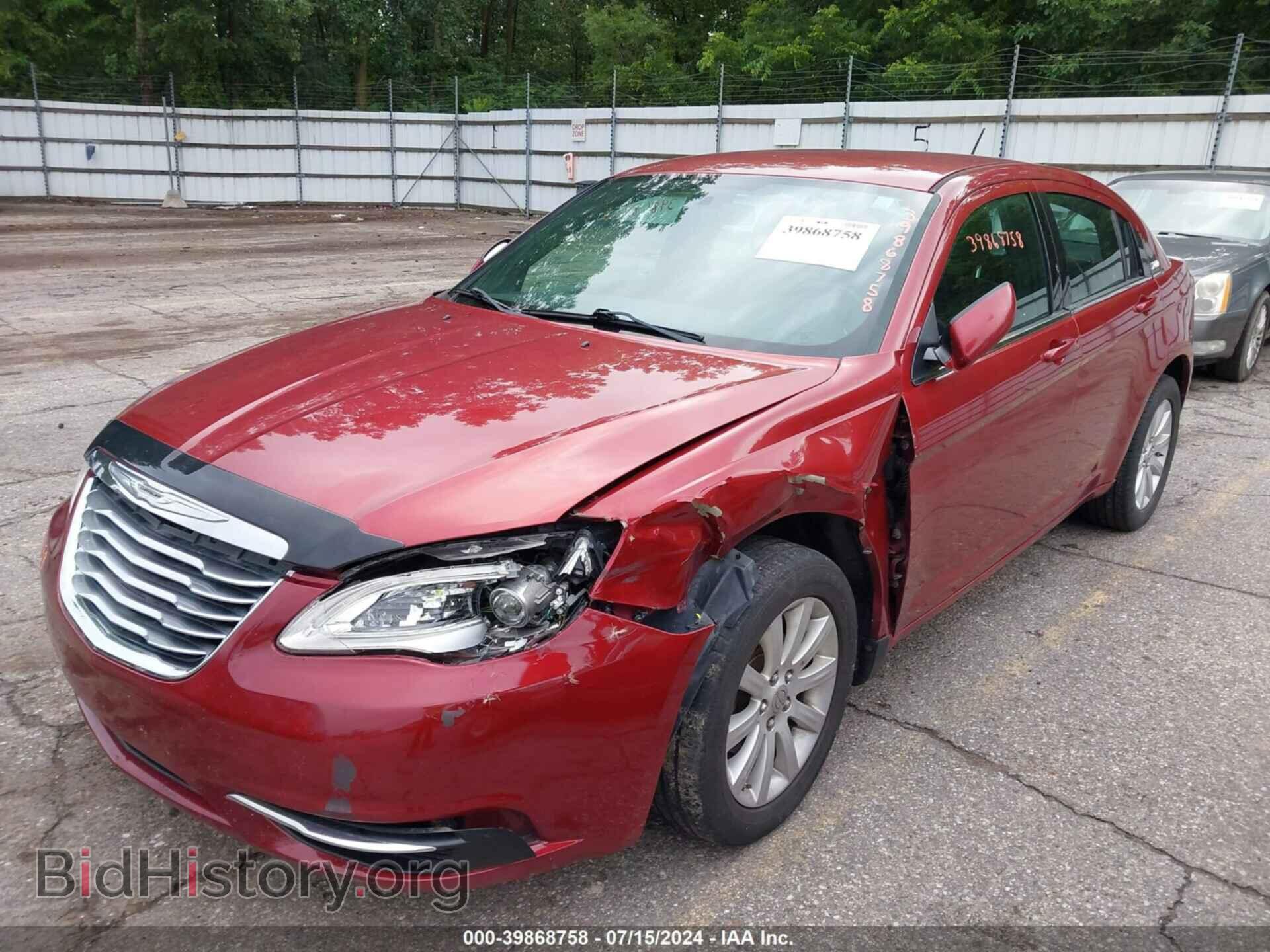 2013 CHRYSLER 200 - VIN: 1C3CCBBB9DN763551 - Фото 2
