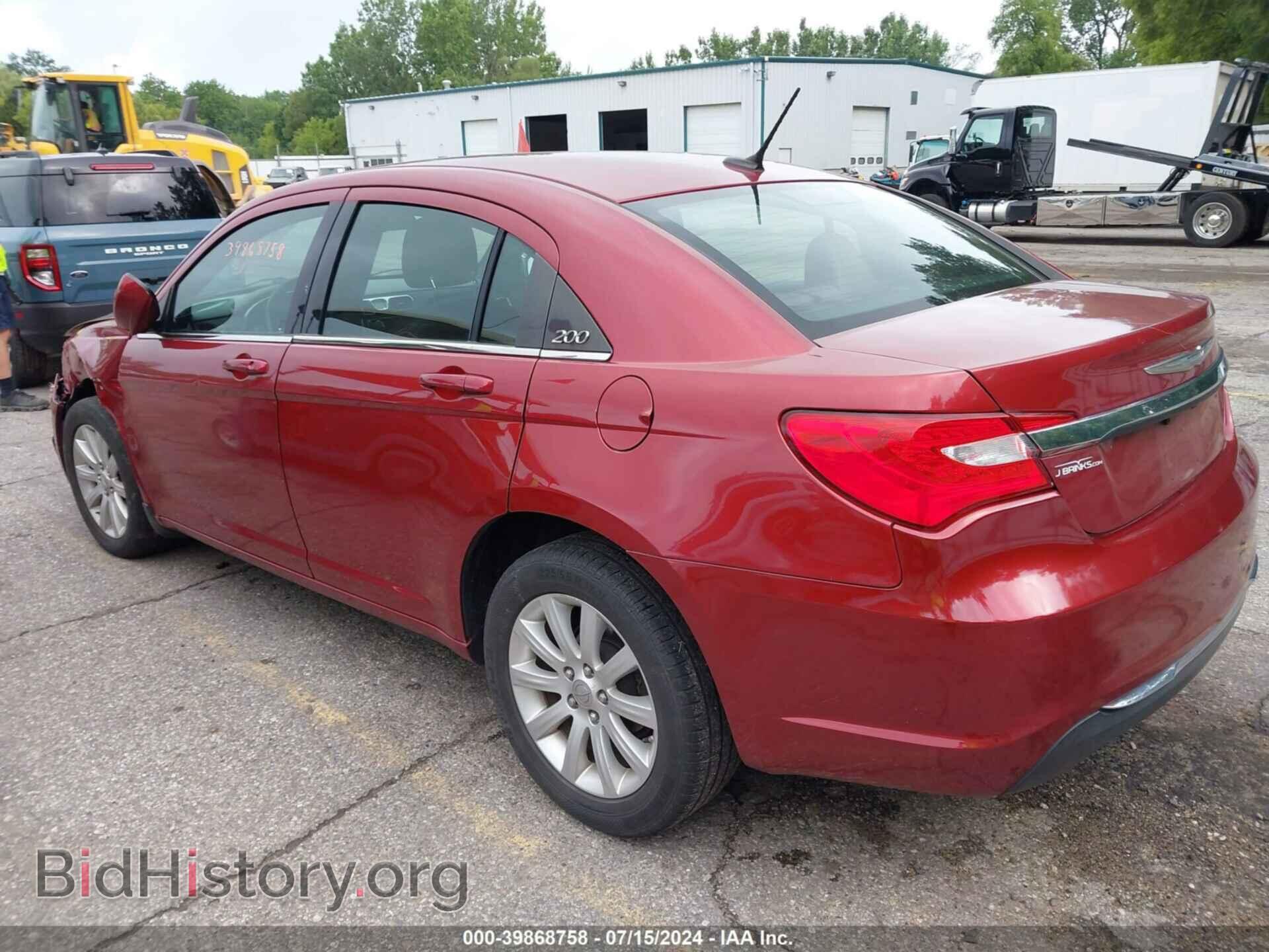2013 CHRYSLER 200 - VIN: 1C3CCBBB9DN763551 - Фото 3