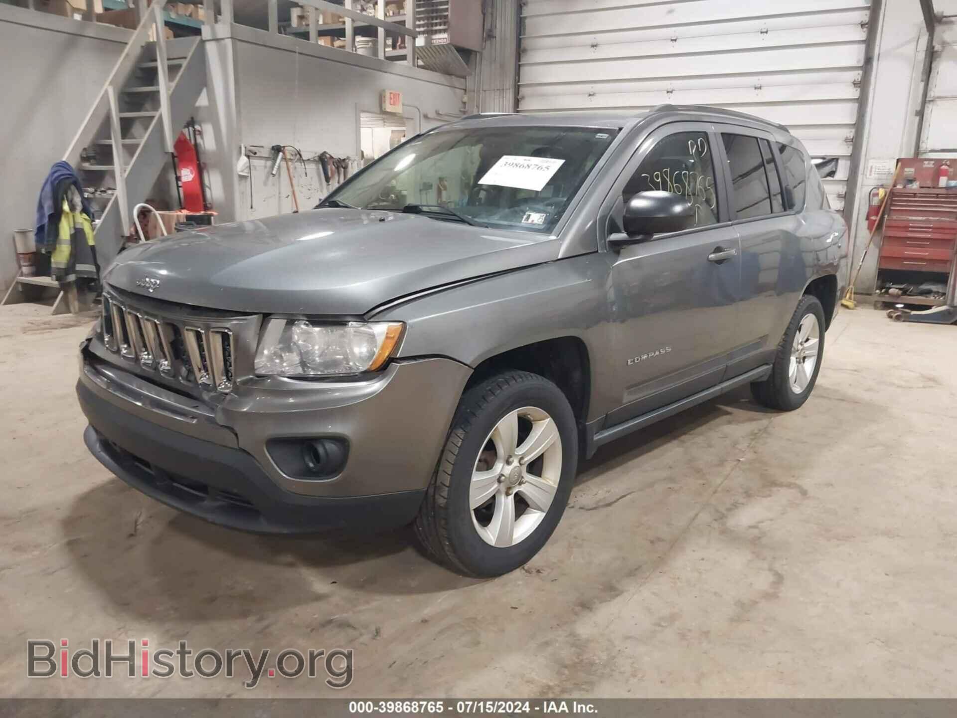 2012 JEEP COMPASS - VIN: 1C4NJDBB5CD591349 - Фото 2